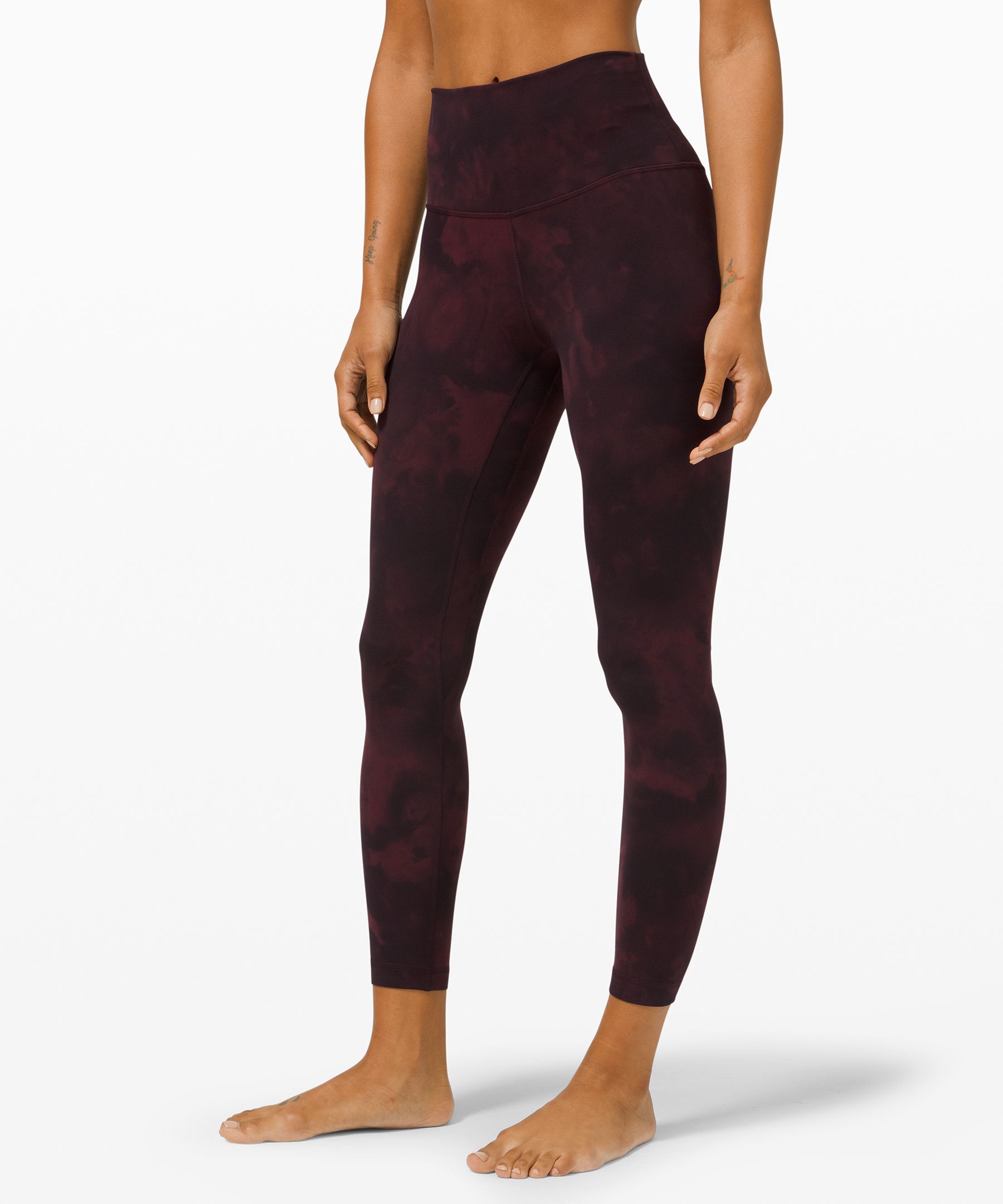 Lululemon Align™ High-rise Leggings 25" In Burgundy