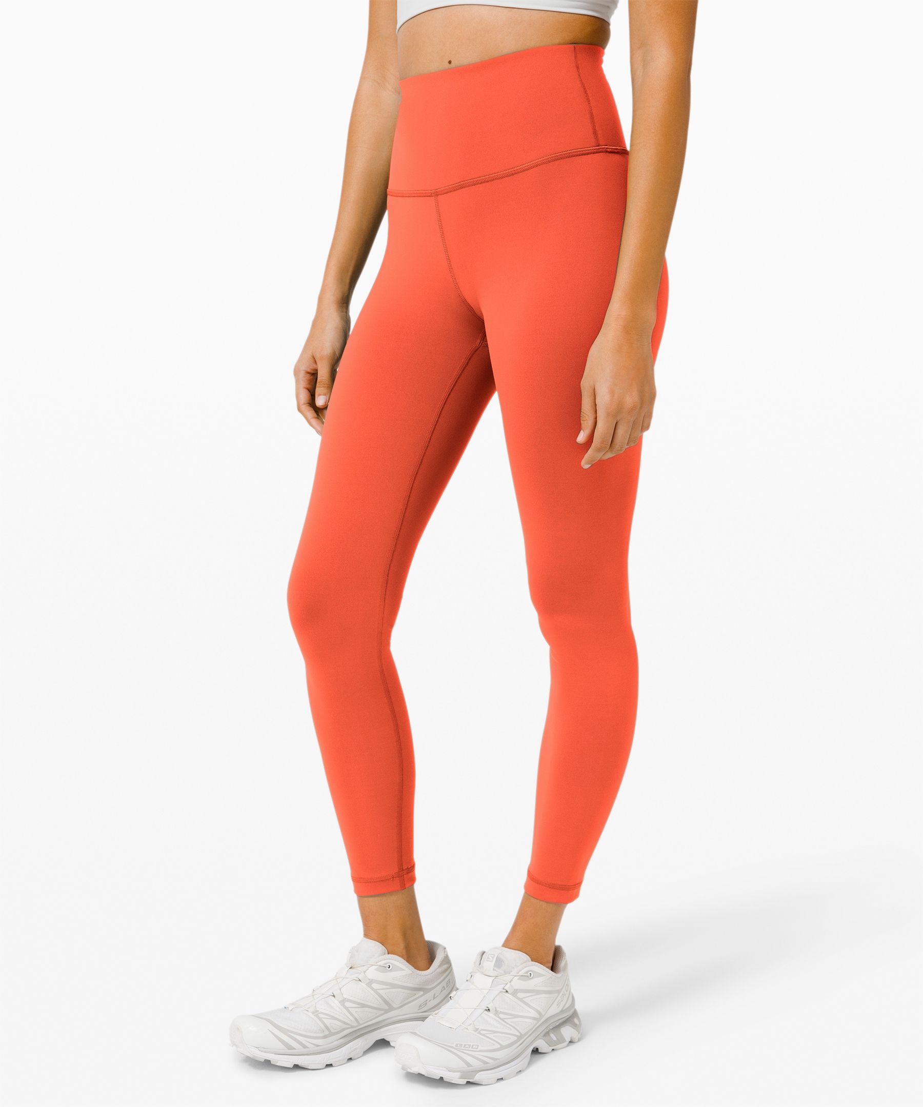 lululemon orange leggings