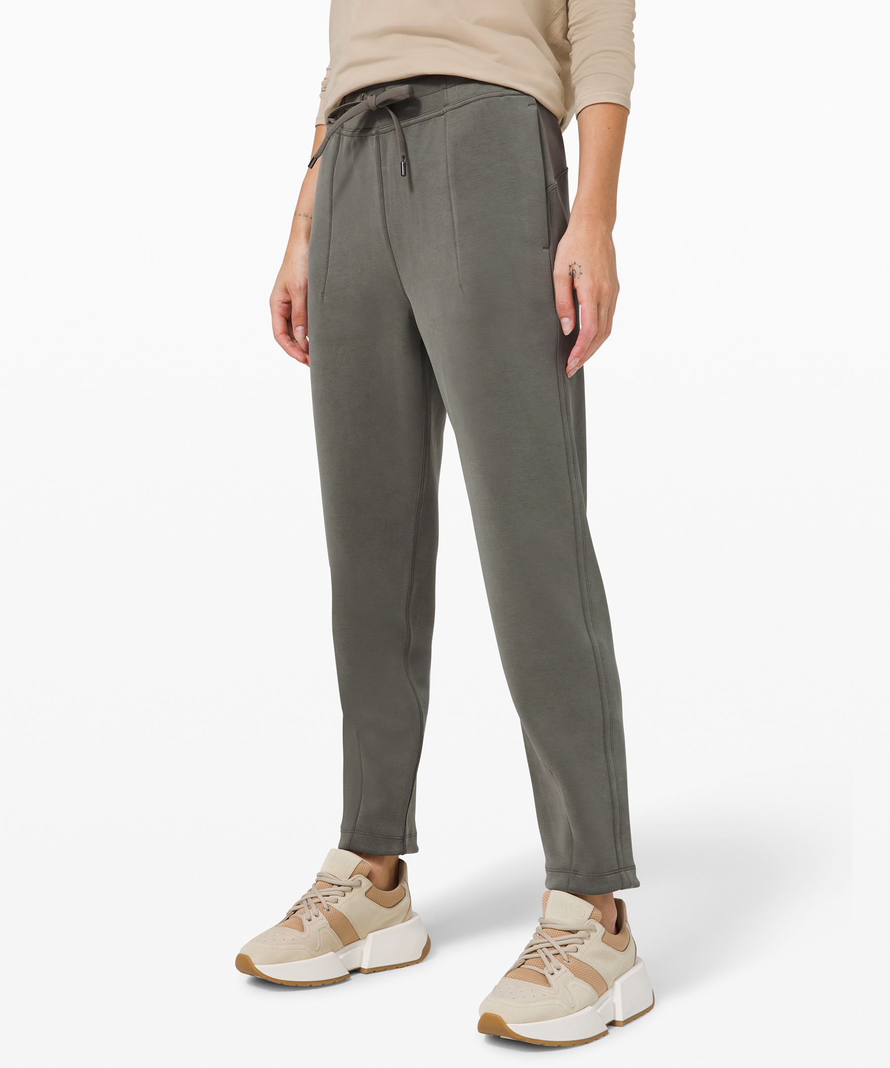 Lululemon Soft Ambitions High Rise Jogger - Heathered Core Ultra Light Grey  - lulu fanatics