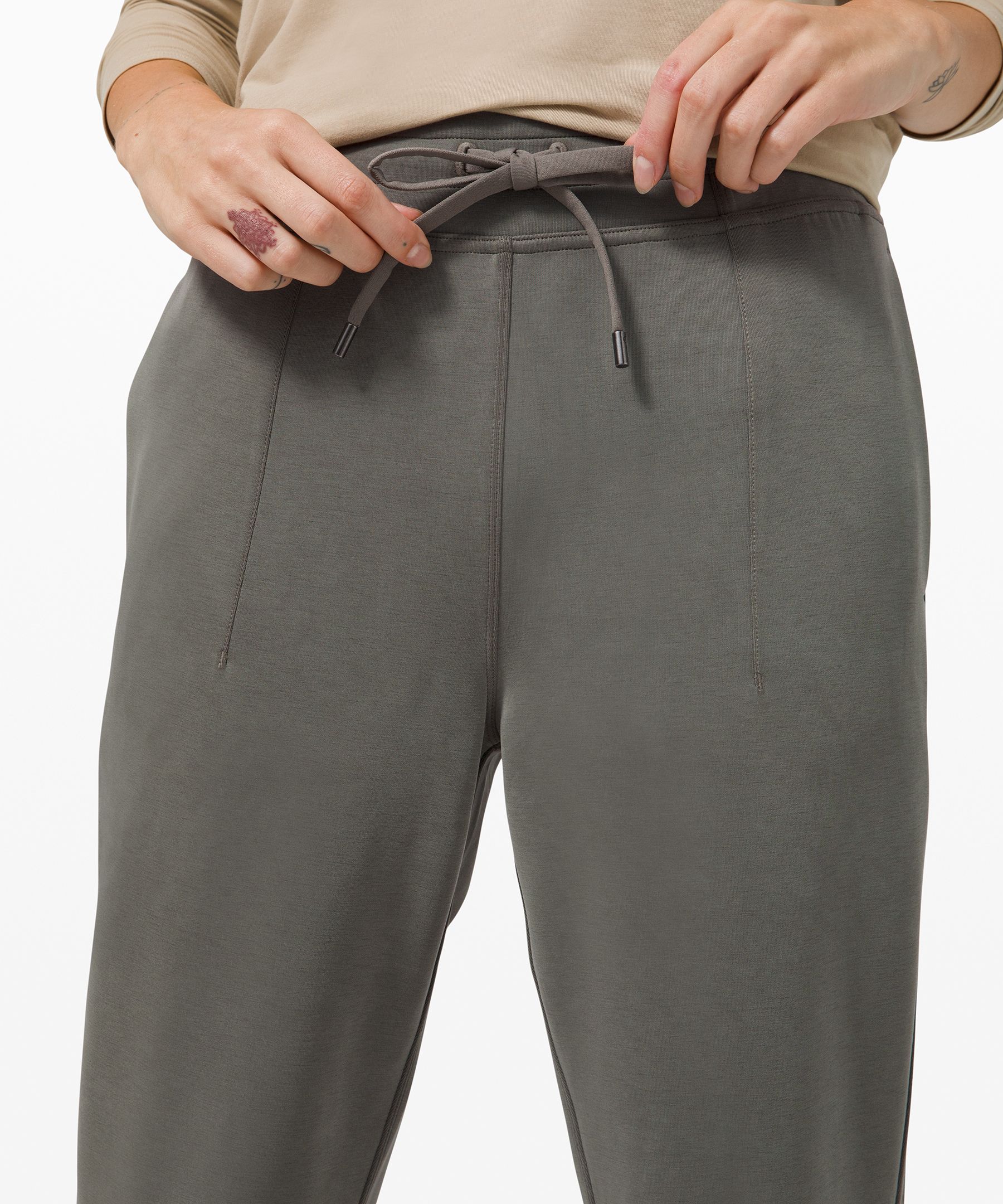 Lululemon Soft Ambitions High Rise Jogger - Heathered Core Ultra Light Grey  - lulu fanatics