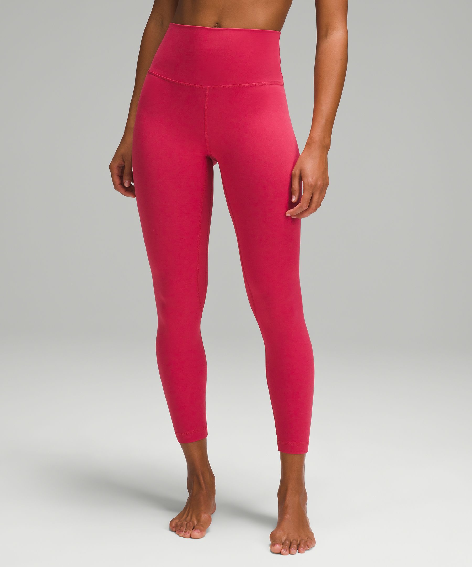 Lululemon Pink Align 25 Yoga Pants High Rise Women Leggings Size