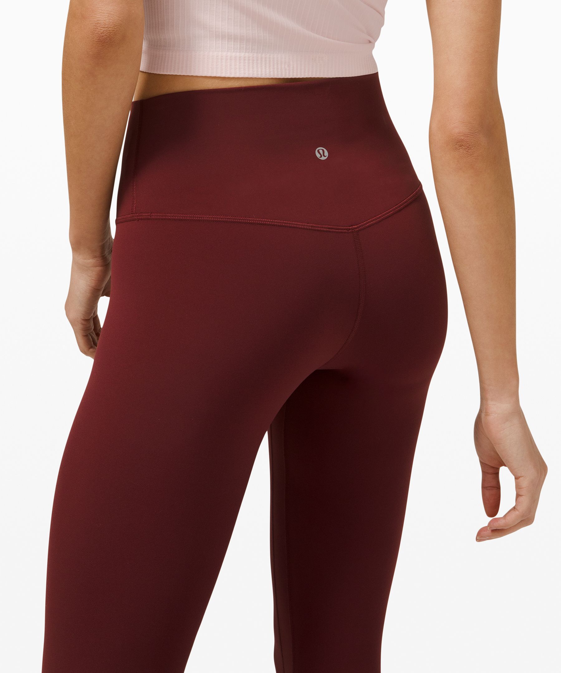 red leggings lululemon