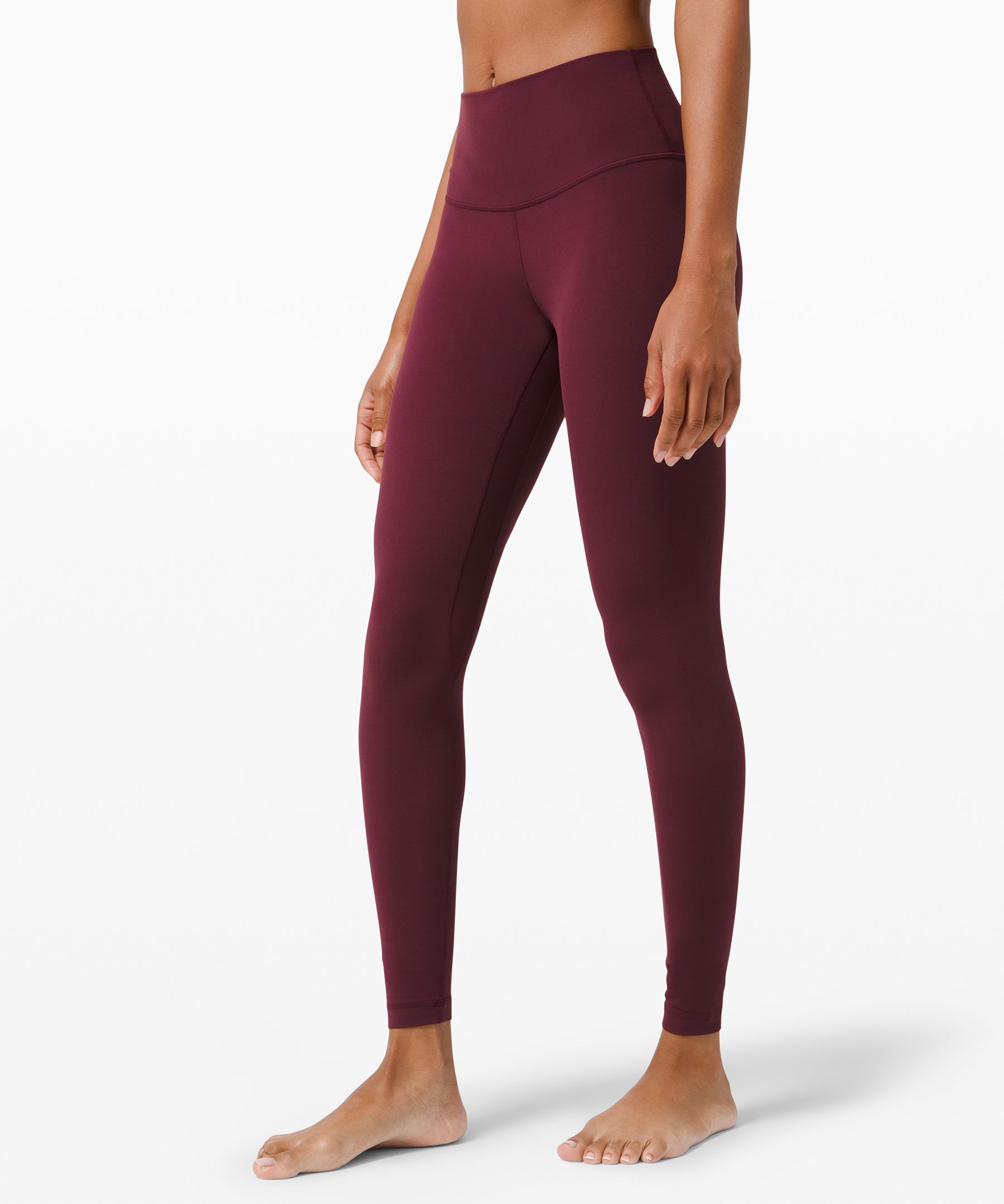 Lululemon Align™ High-rise Pant 28" In Burgundy