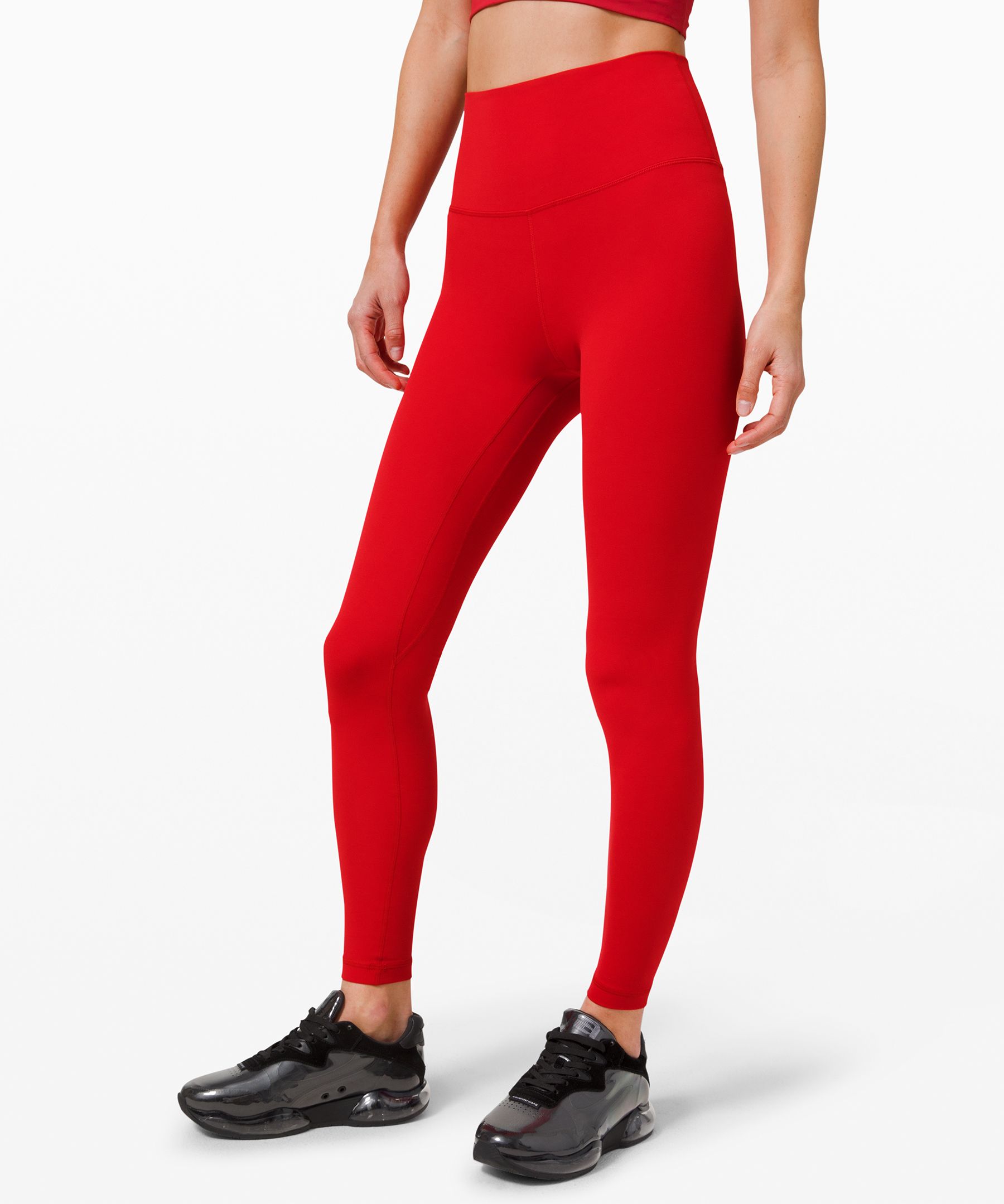 Lululemon Align™ High-rise Pants 28" In Dark Red