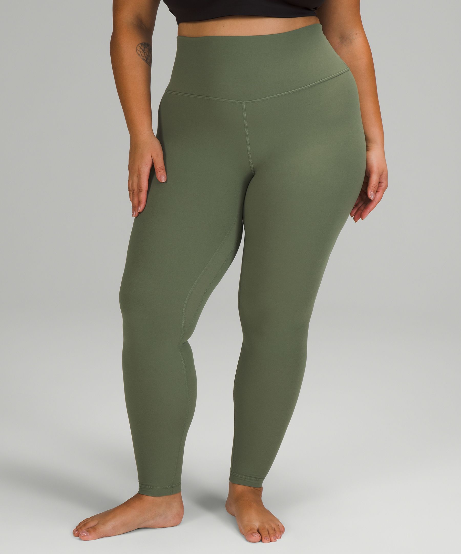 lululemon Align™ High-Rise Pant 28, Diamond Dye Graphite Grey Bronze  Green