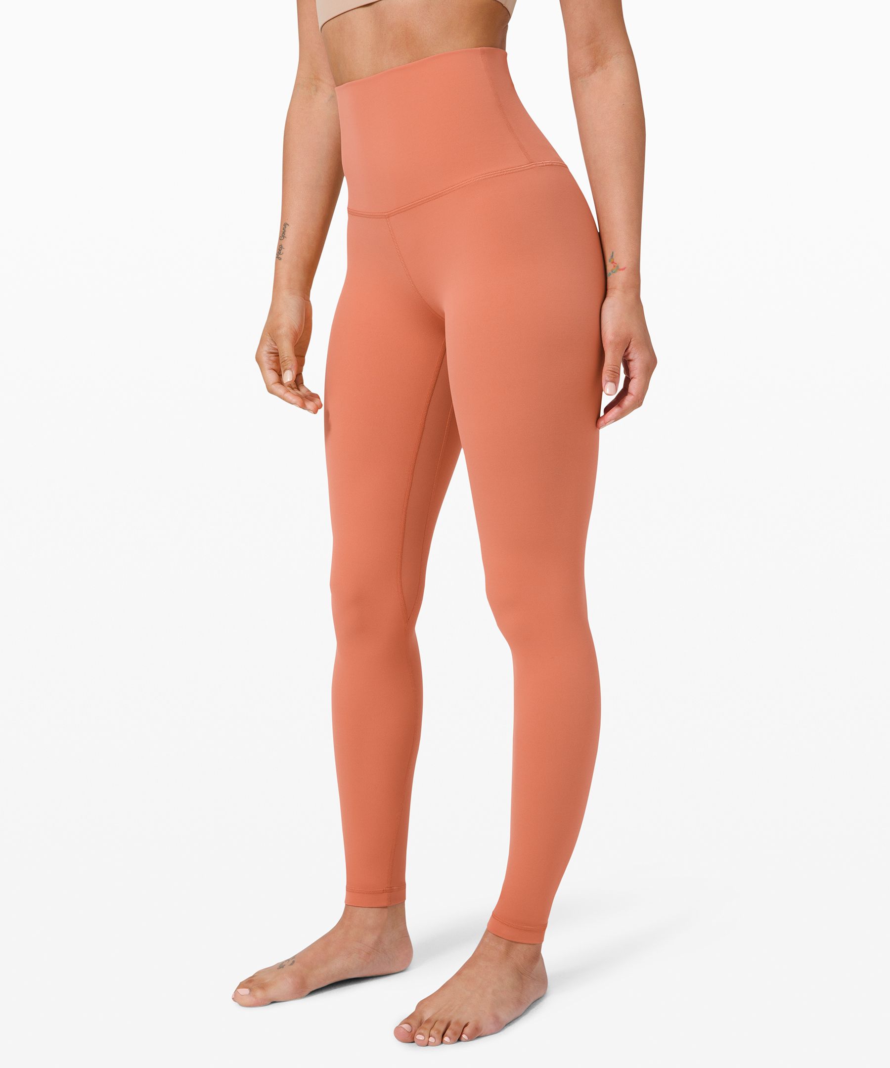 Lululemon Align™ Superhigh Rise Pant 28" In Orange ModeSens