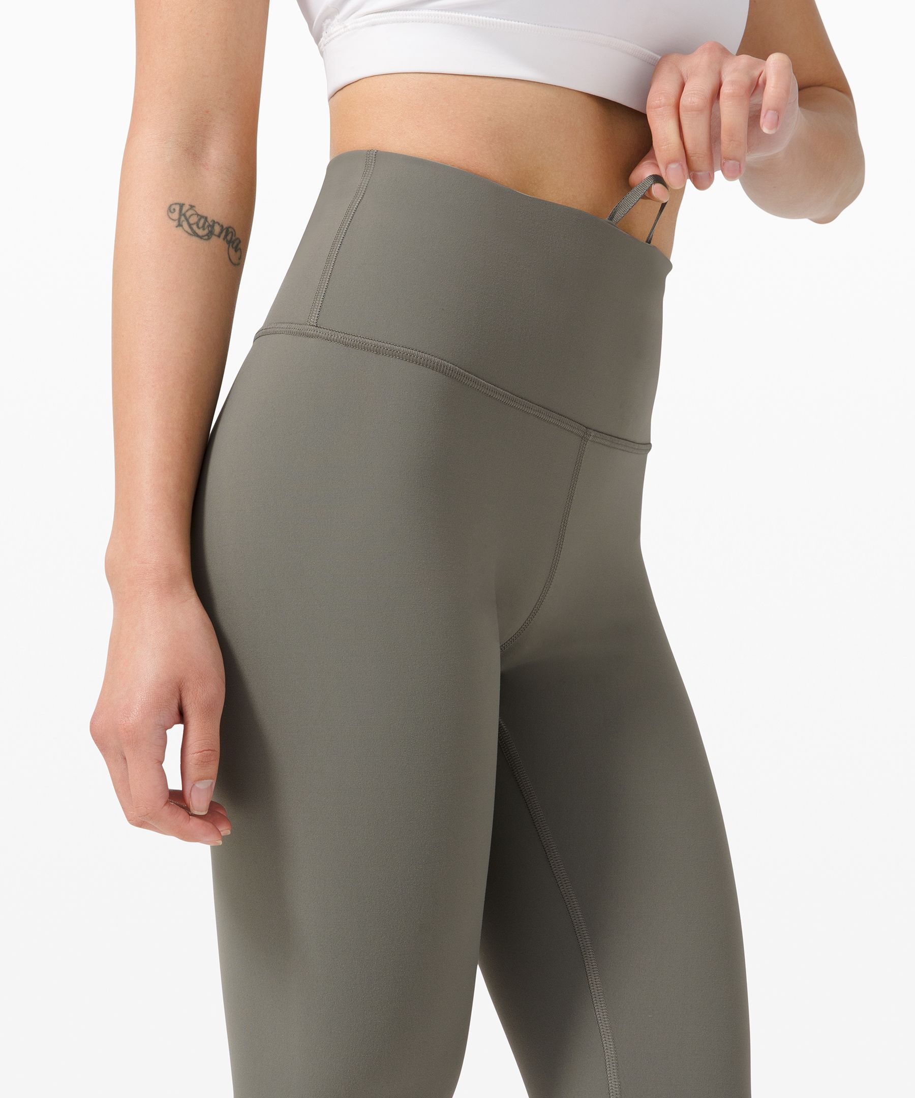 Wunder Train High-Rise Tight 24 Asia Fit - Medium Forest, Women's Fashion,  Activewear on Carousell