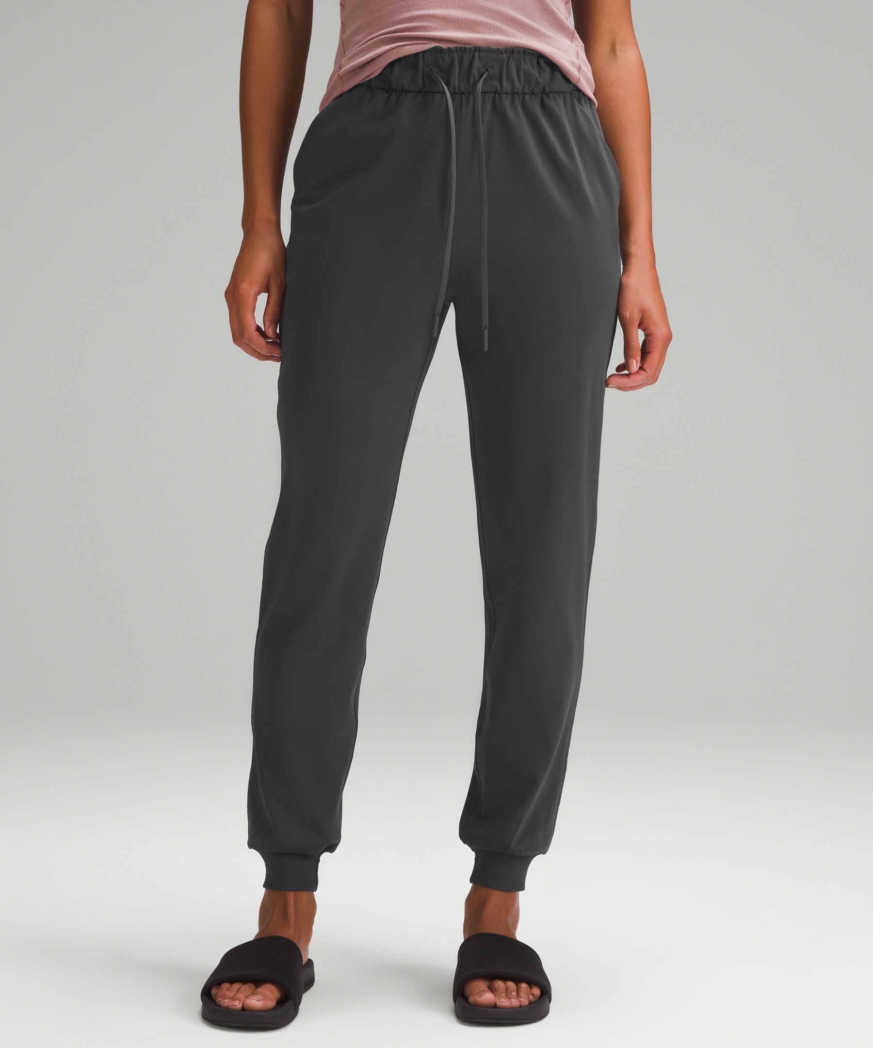 Lululemon Stretch High-rise Joggers Full Length In Trench