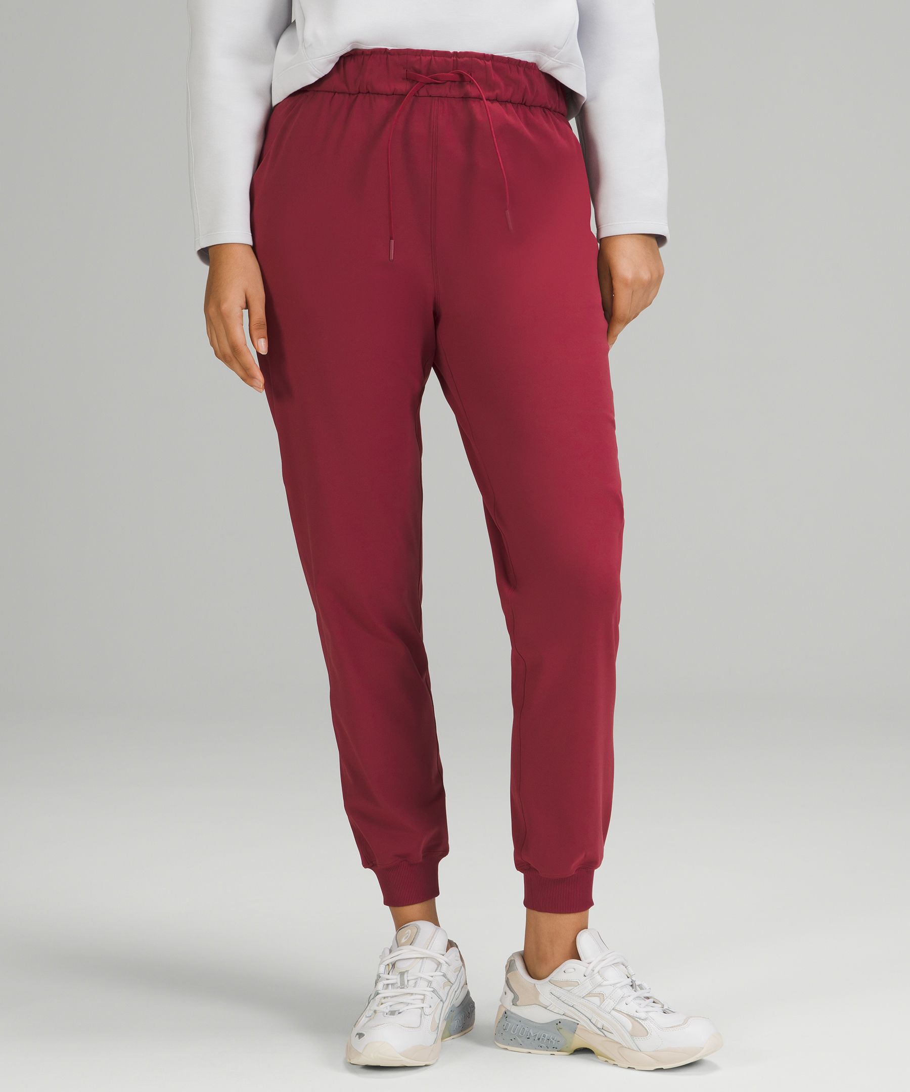 Lululemon Monrow Womens Printed Sweatpants Perforated Leggings