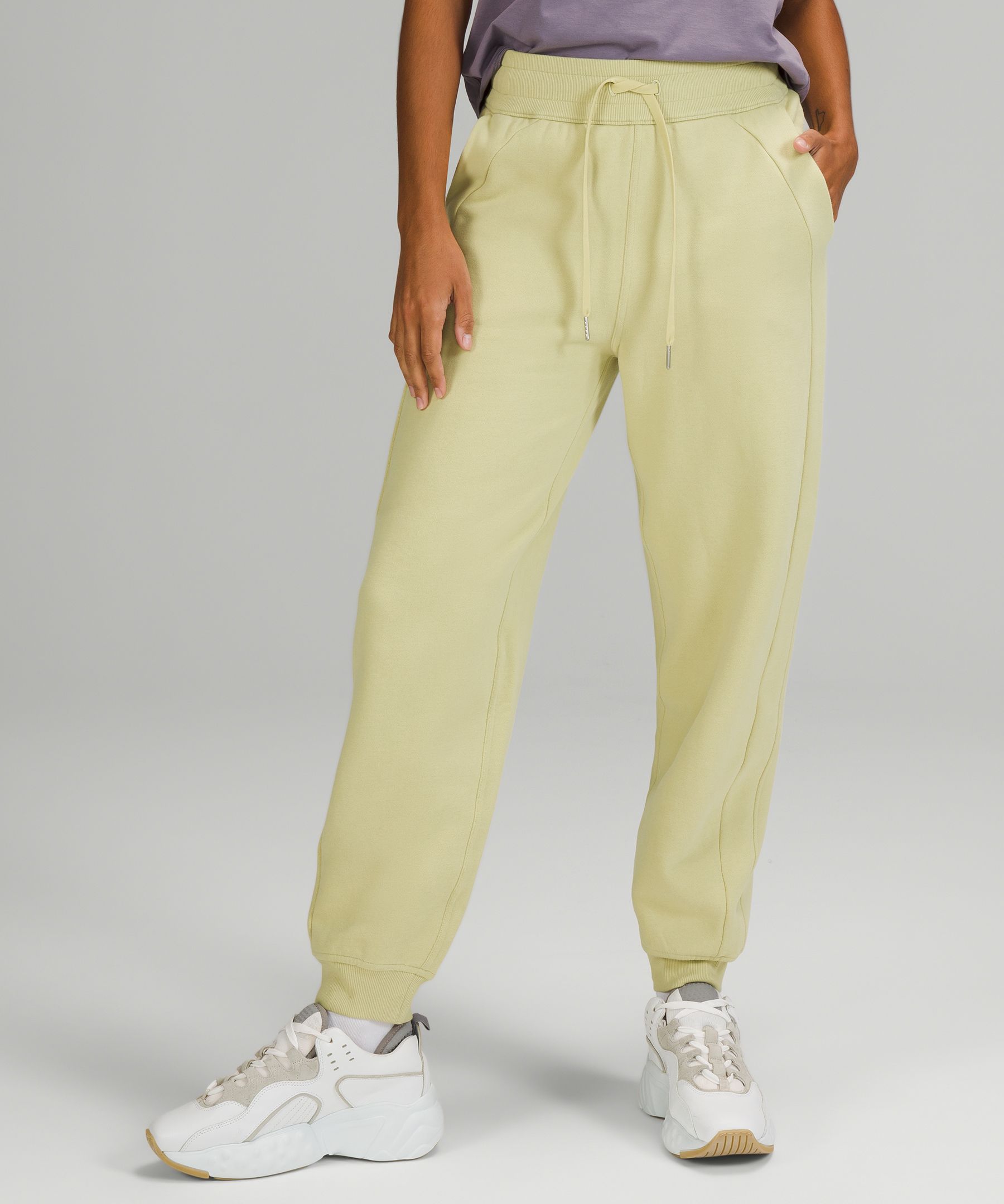 Lululemon Scuba Relaxed-fit High-rise Joggers In Dew Green | ModeSens