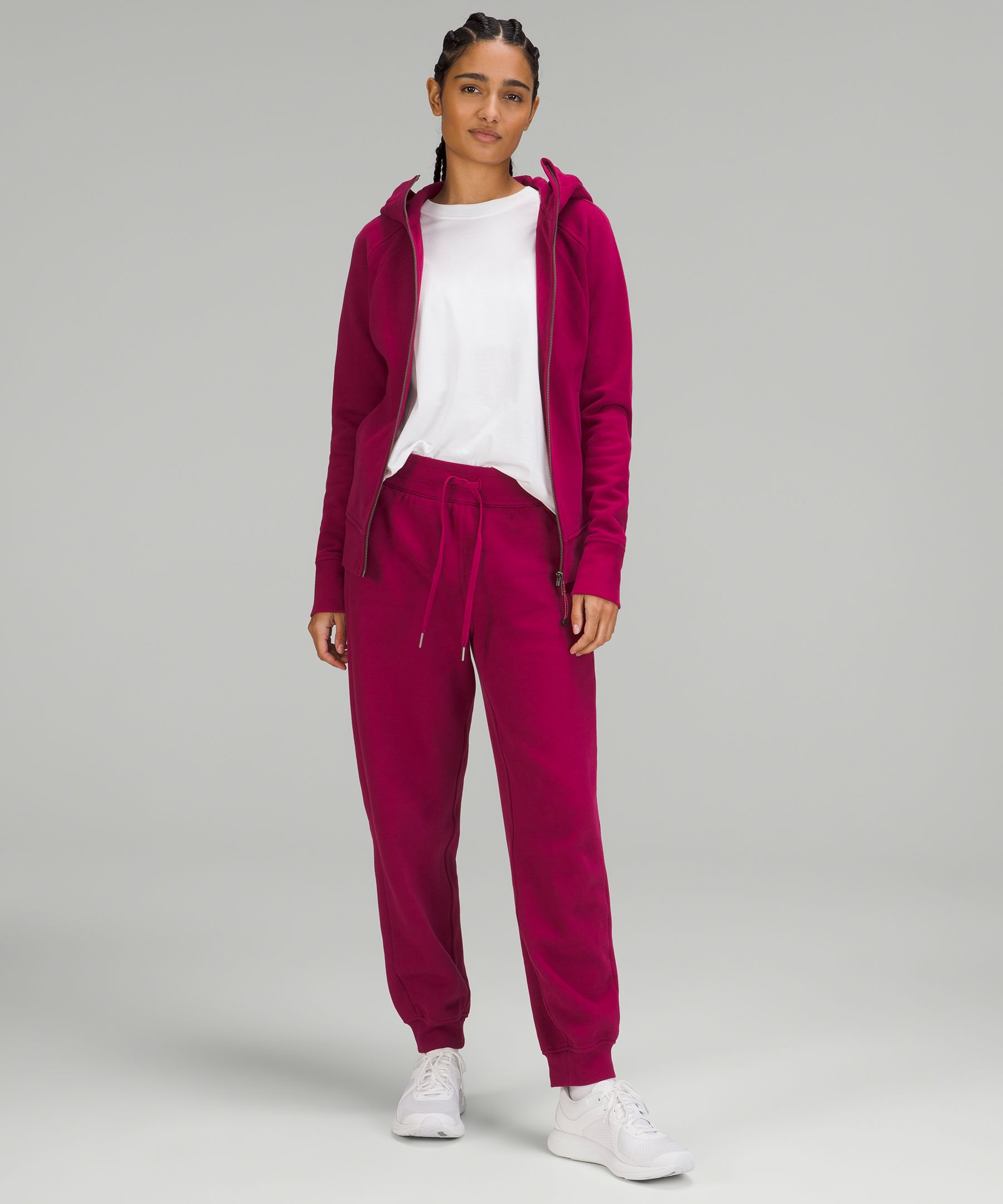 NWT $118 Lululemon Scuba High Rise HR Jogger MLWI Mulled Wine Red