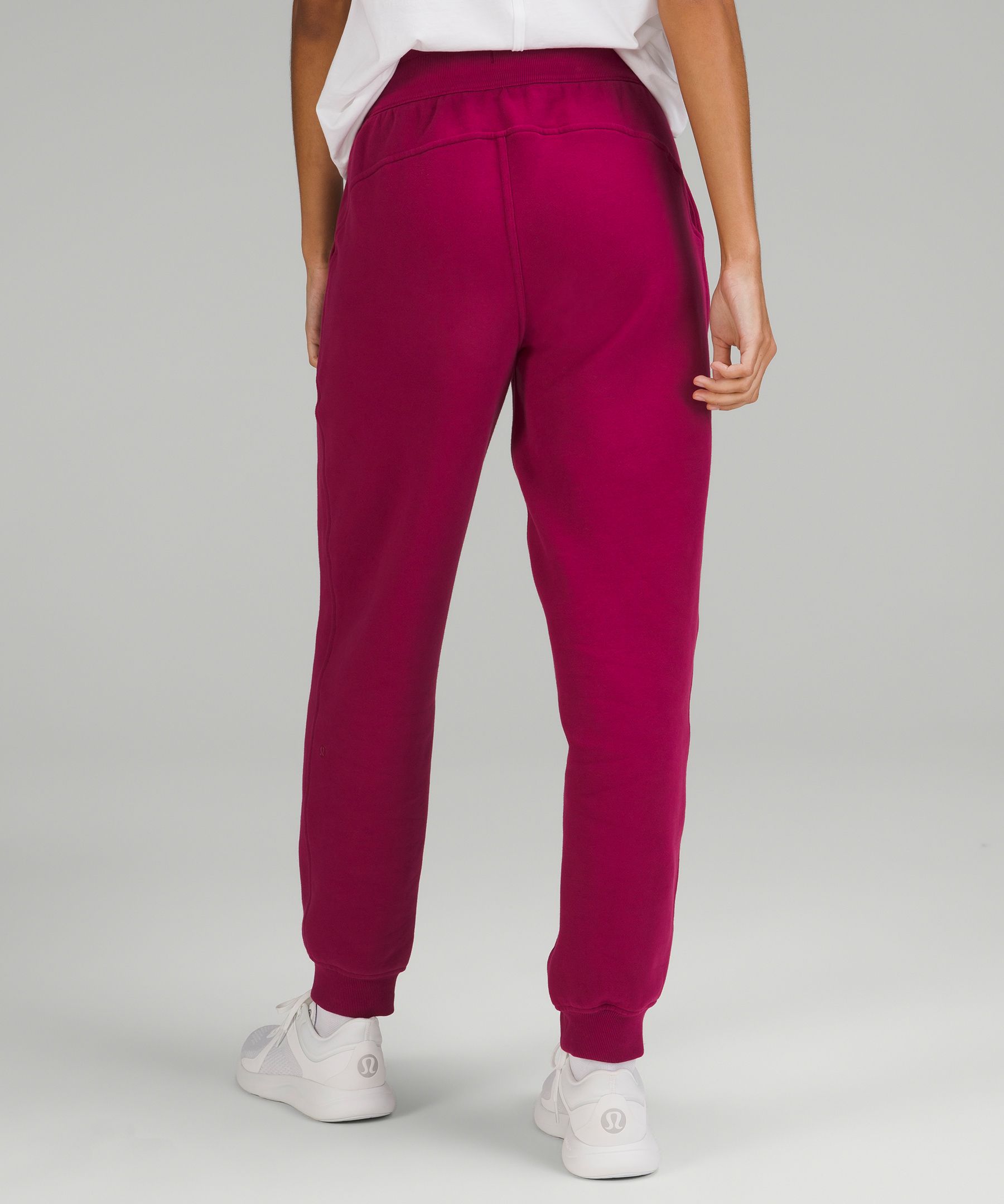 Lululemon Women's Scuba High Rise Jogger Size 20 in Pink - $105