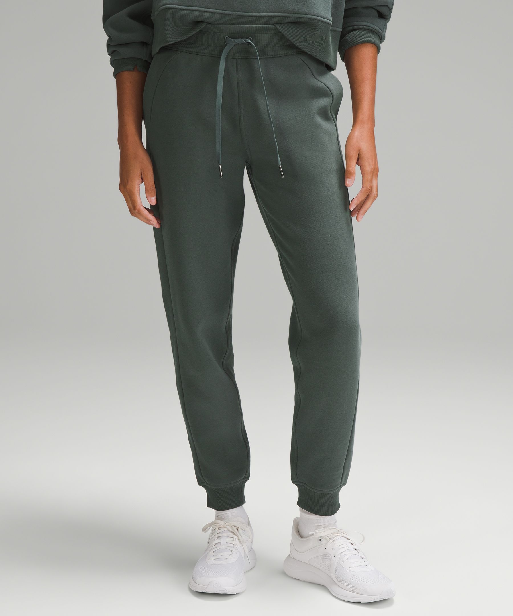 Stretch High Rise Jogger/Keep Moving Jogger (2) in Trench: I think I've  found my casual bottoms to match my Trench POC (6) & bonus, they work for  my new business casual office