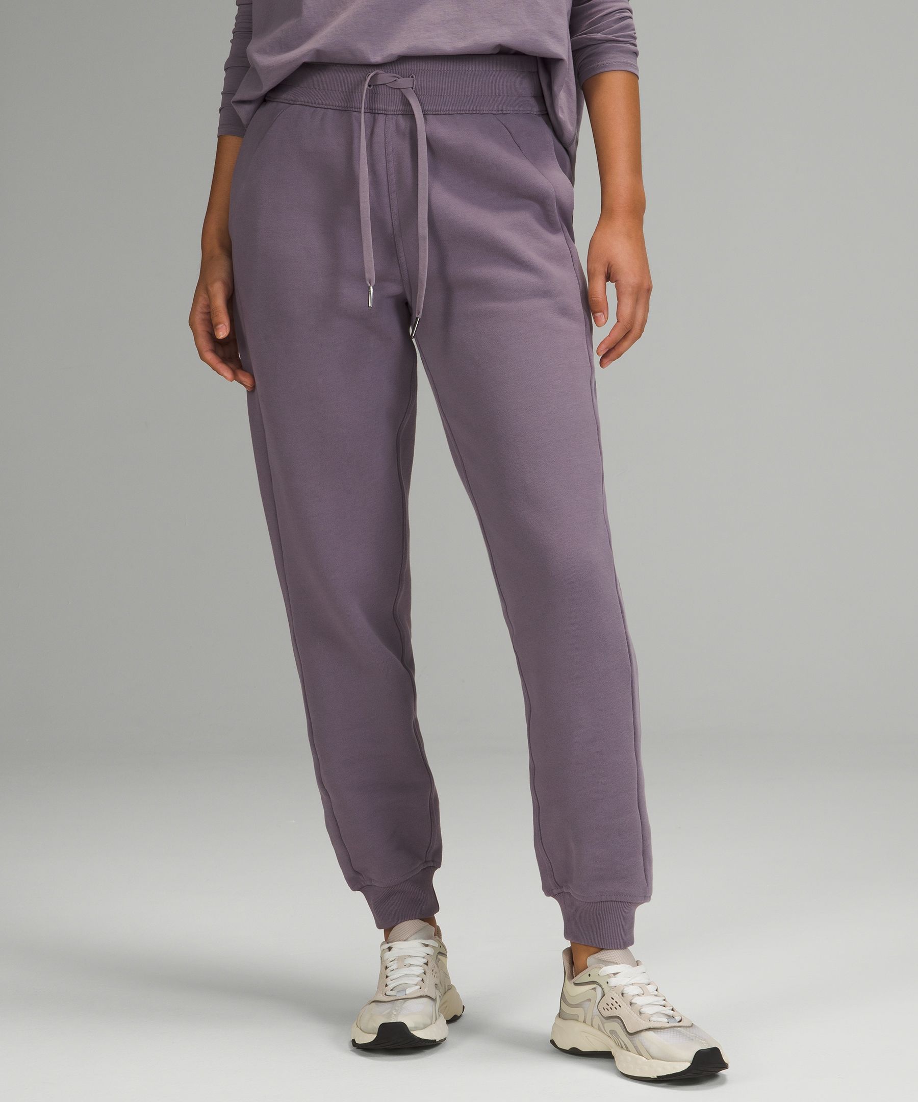 Lululemon Stretch High-Rise Jogger - Linear Tempo Jacquard Silver