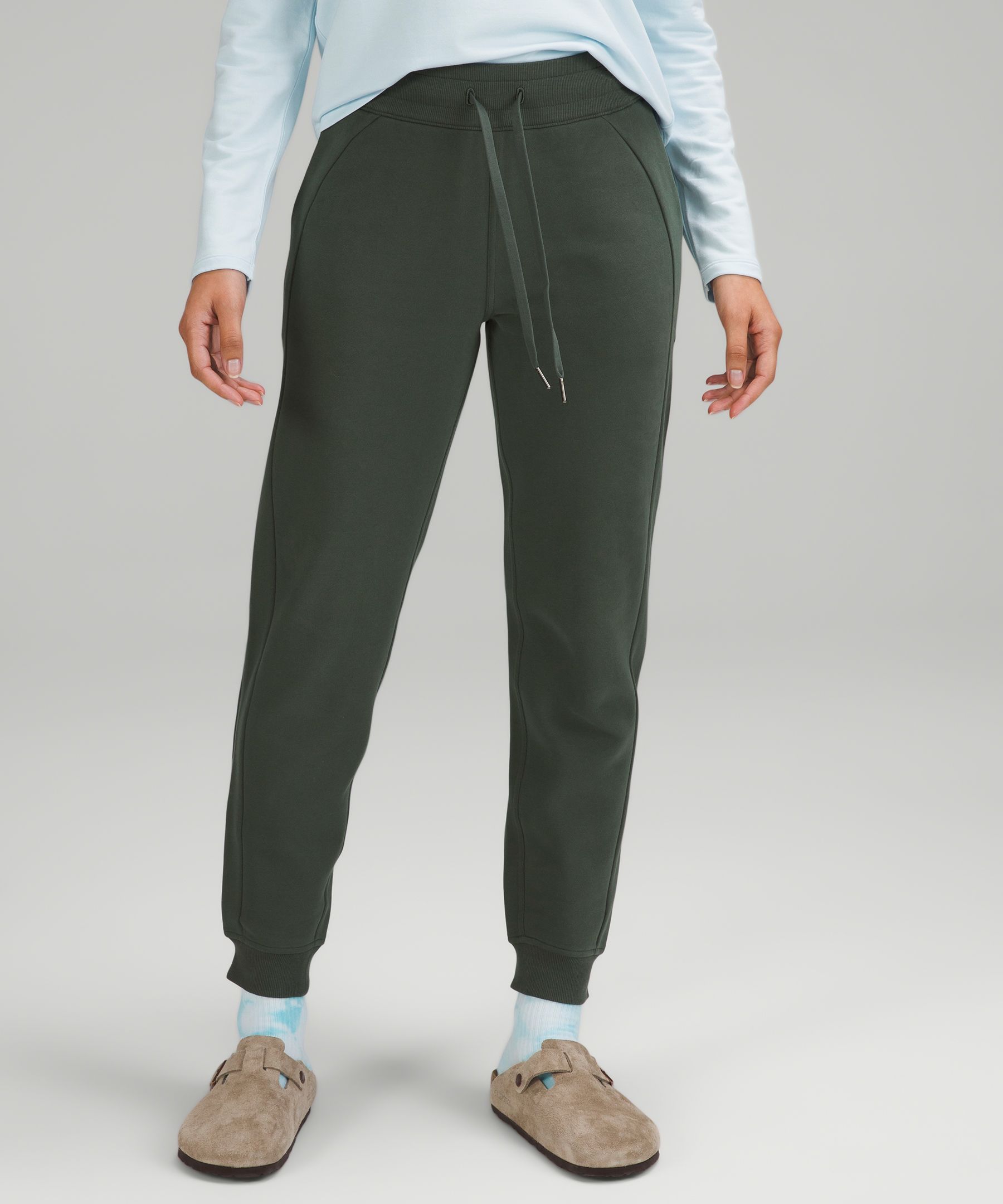 Lululemon Stretch High-rise Joggers Full Length In Trench