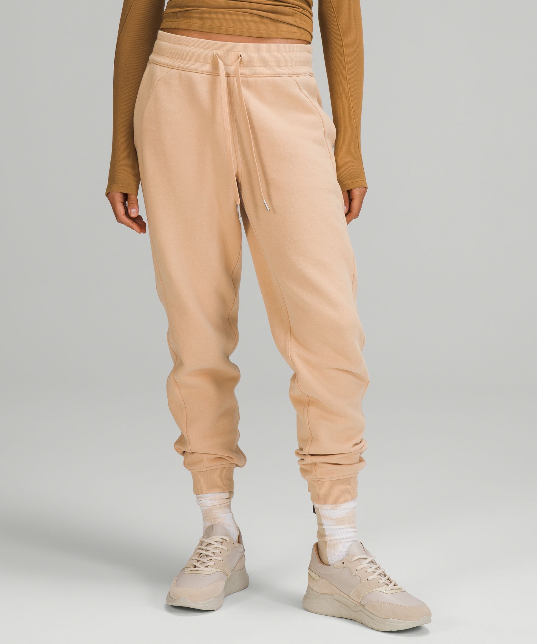 Lululemon Scuba High-Rise Jogger *Full Length - Bone - lulu fanatics