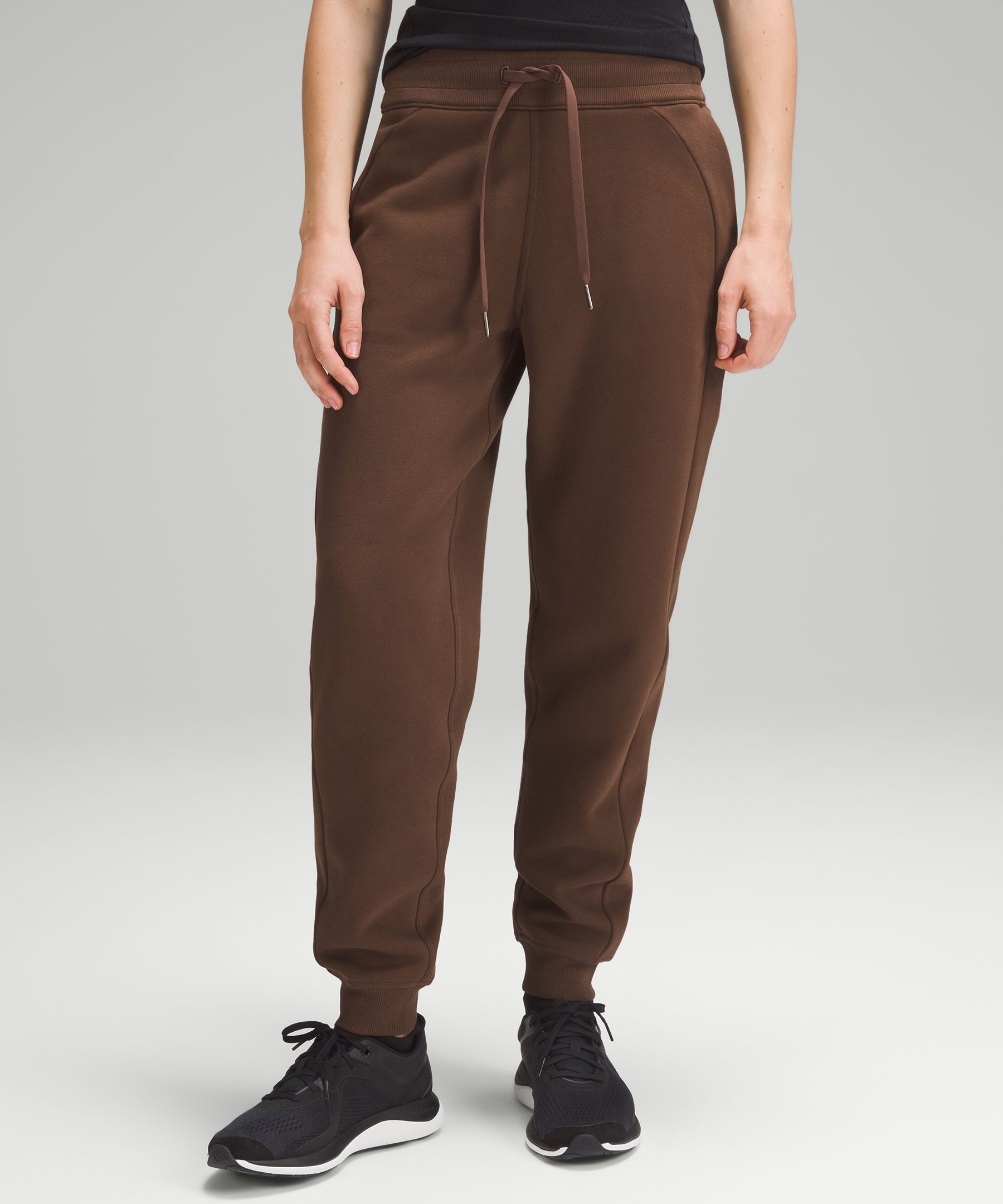 lululemon athletica, Pants & Jumpsuits, Lululemon Stretch High Rise Jogger  Full Length Carob Brown