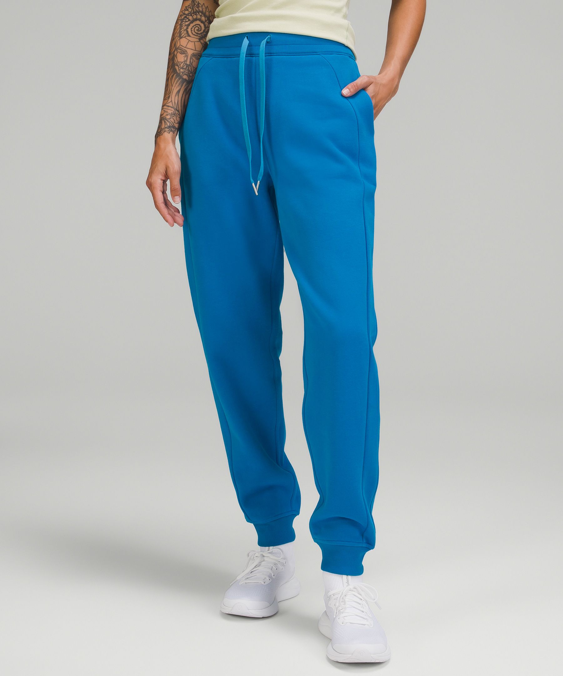 Lululemon Scuba High-rise Joggers In Brier Rose