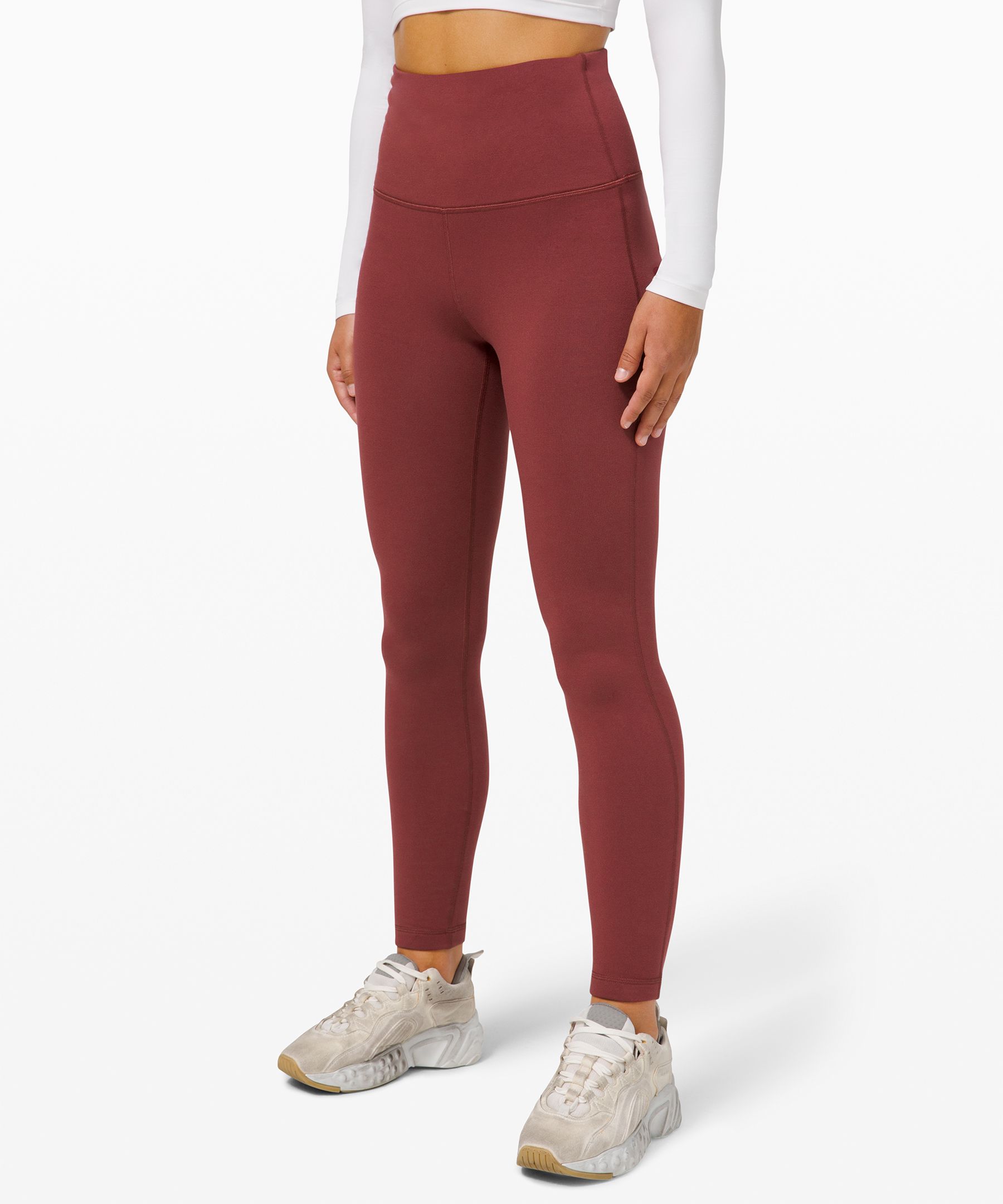 Lululemon Wunder Lounge Super High-rise Tight 28 In Red