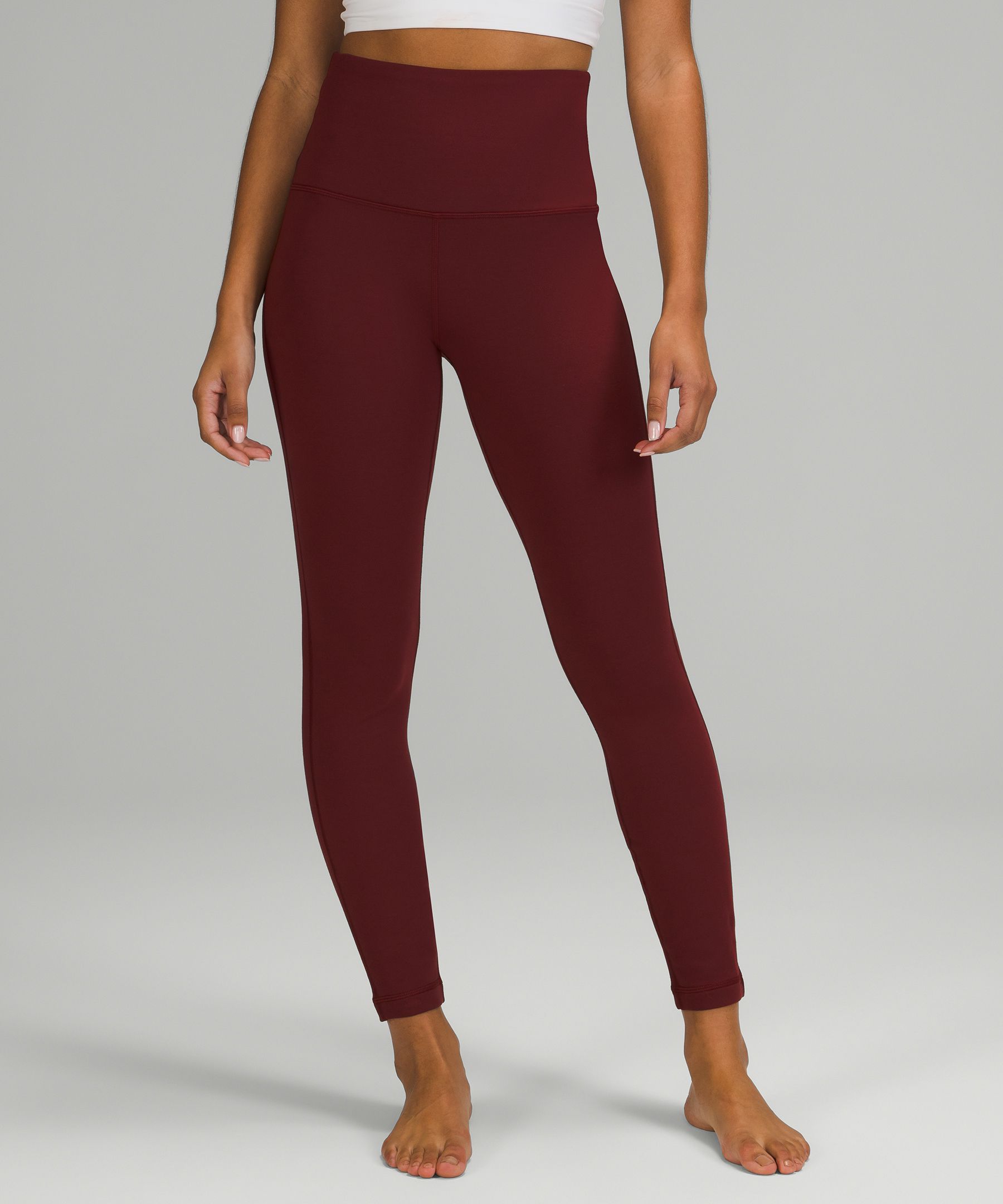 Lululemon Wunder Lounge Super High-rise Tight 28 In Red