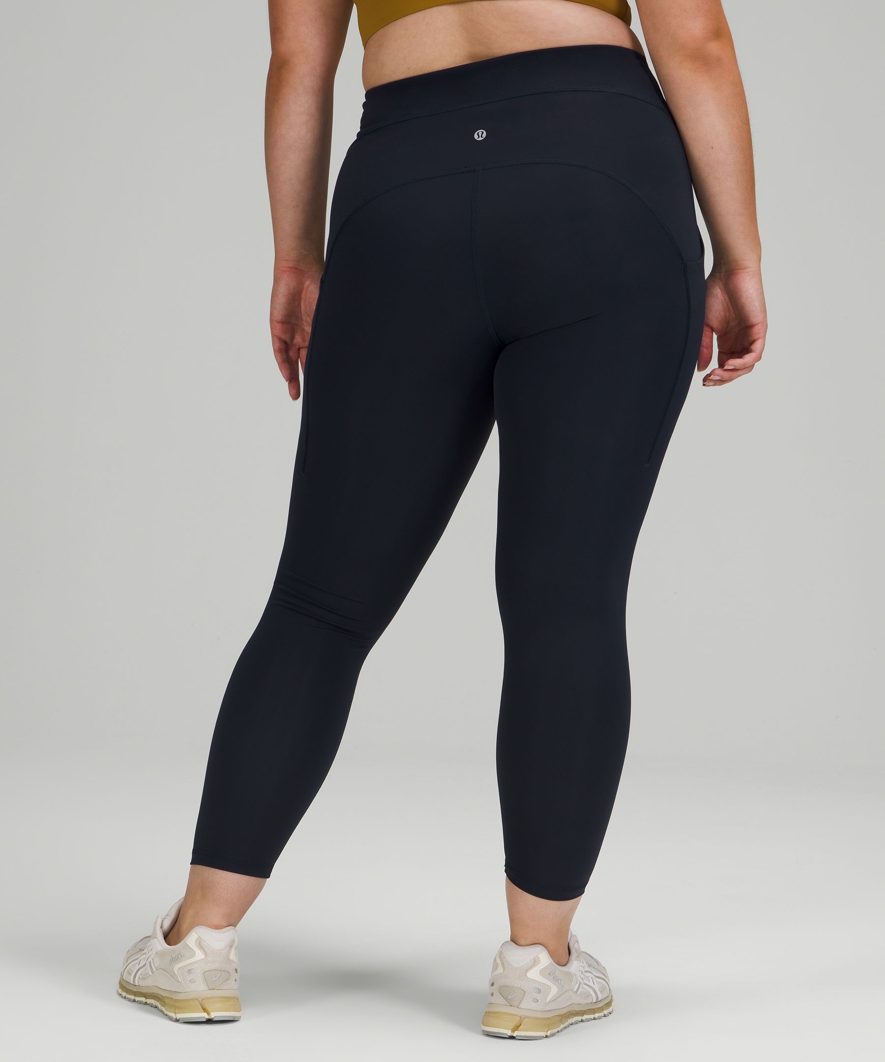 Lululemon Pushing Limits 7/8 Tight (Nulu 25) - Black (First