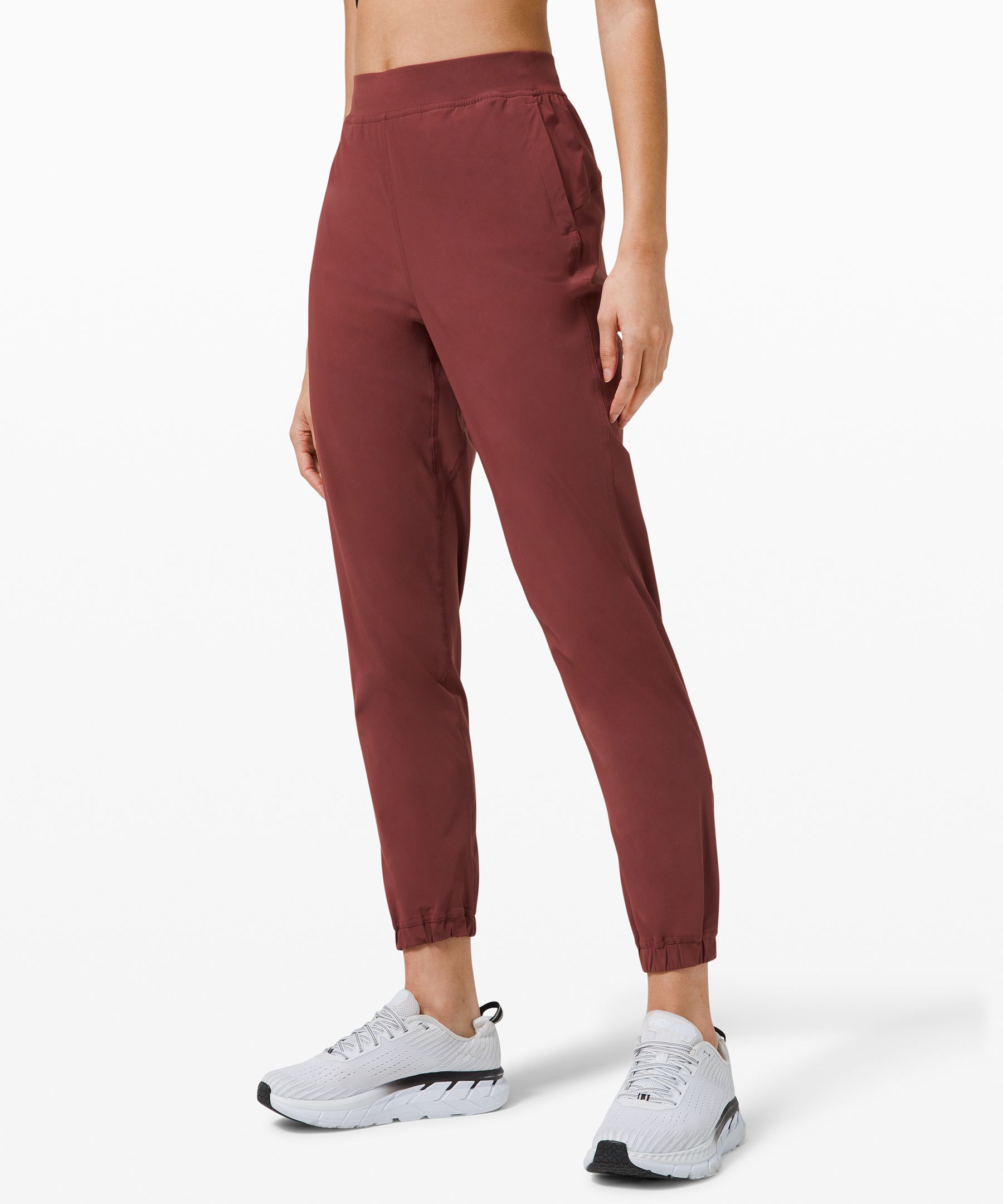 Lululemon Adapted State High-rise Jogger 28" In Burgundy