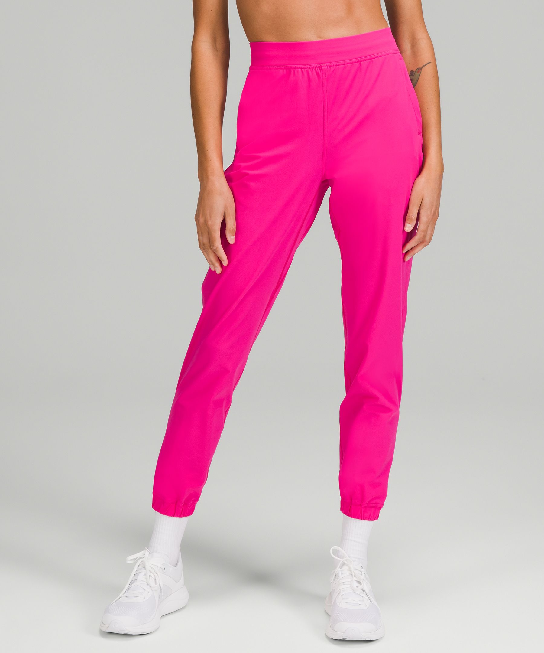 Lululemon Adapted State High-rise Joggers In Sonic Pink