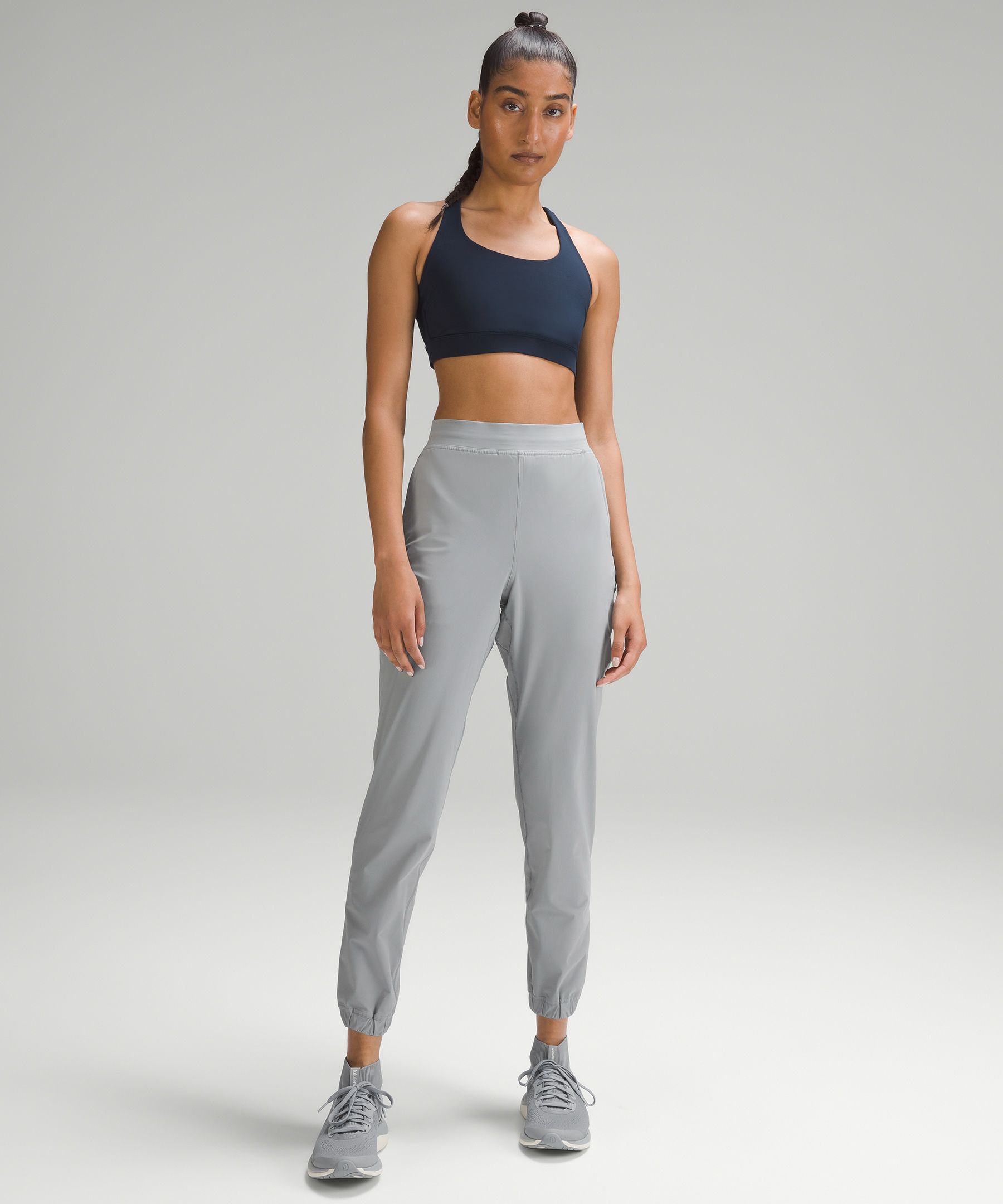 I saw someone ask about Adapted State Joggers yesterday and I just got mine  in the mail today. Size 6 Cassis. Also wearing my scuba hoodie and power  pivot dupe. : r/lululemon
