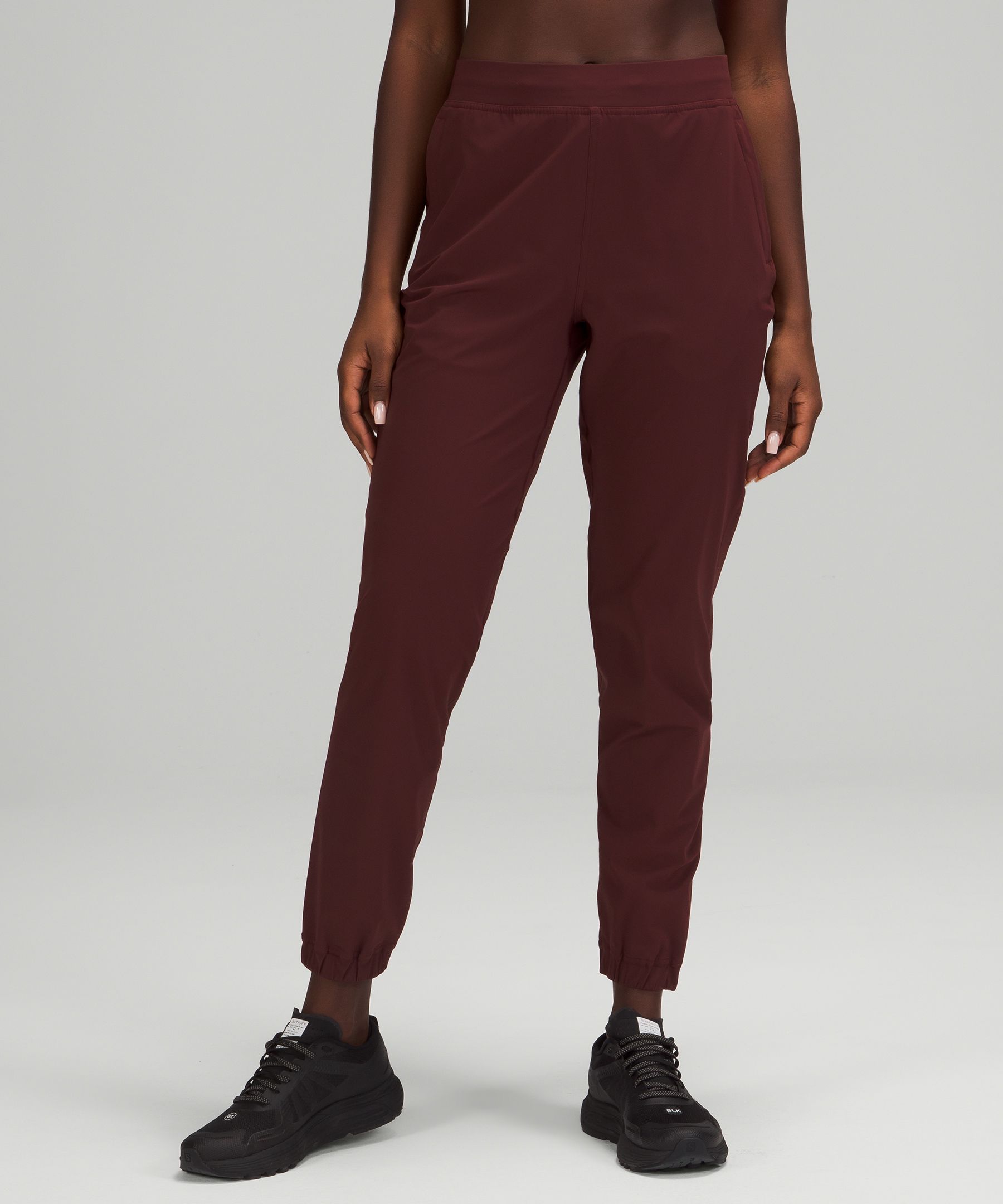 Lululemon Adapted State High-rise Joggers 28" In Red Merlot