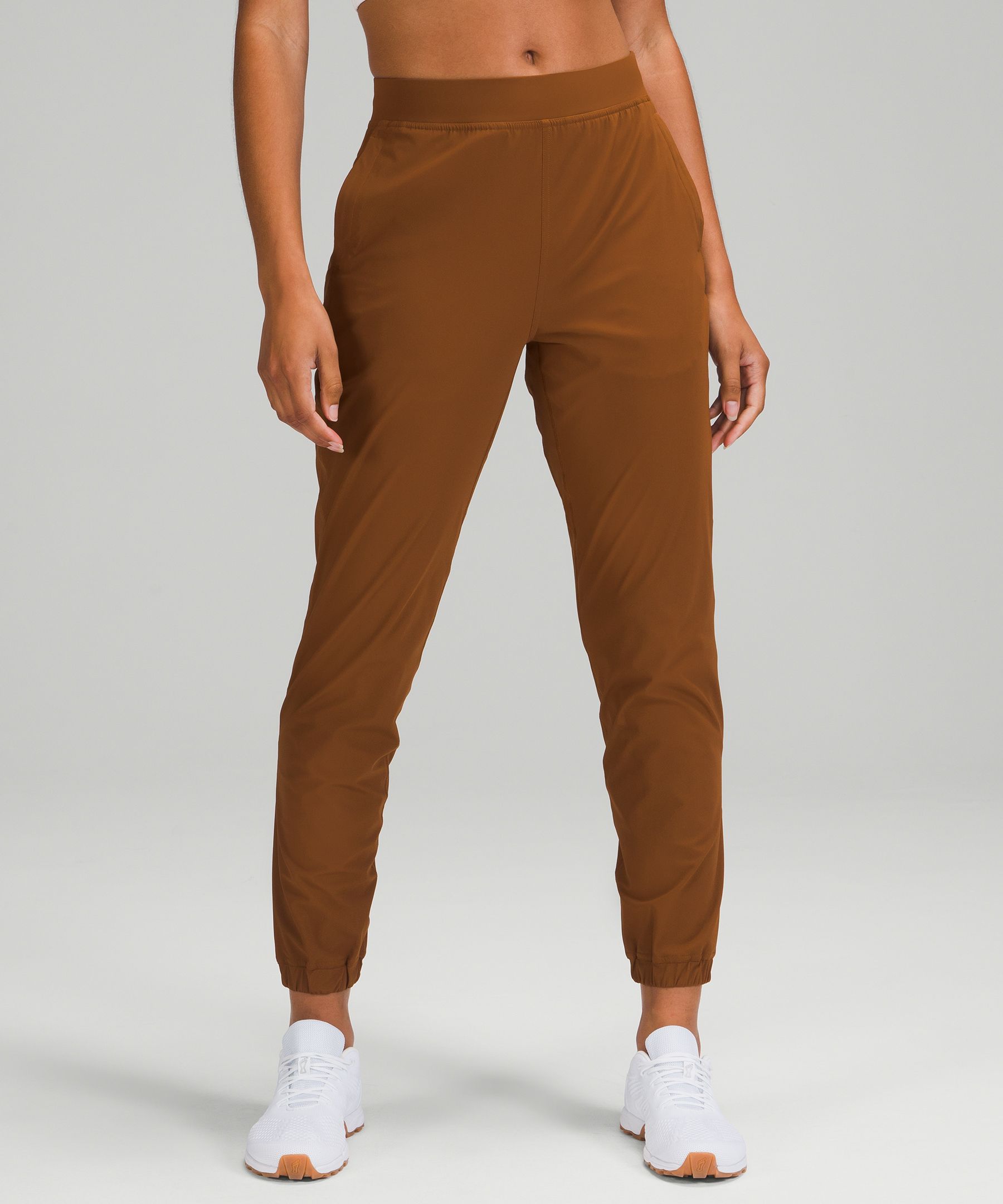 Lululemon Adapted State High-rise Joggers 28" In Copper Brown