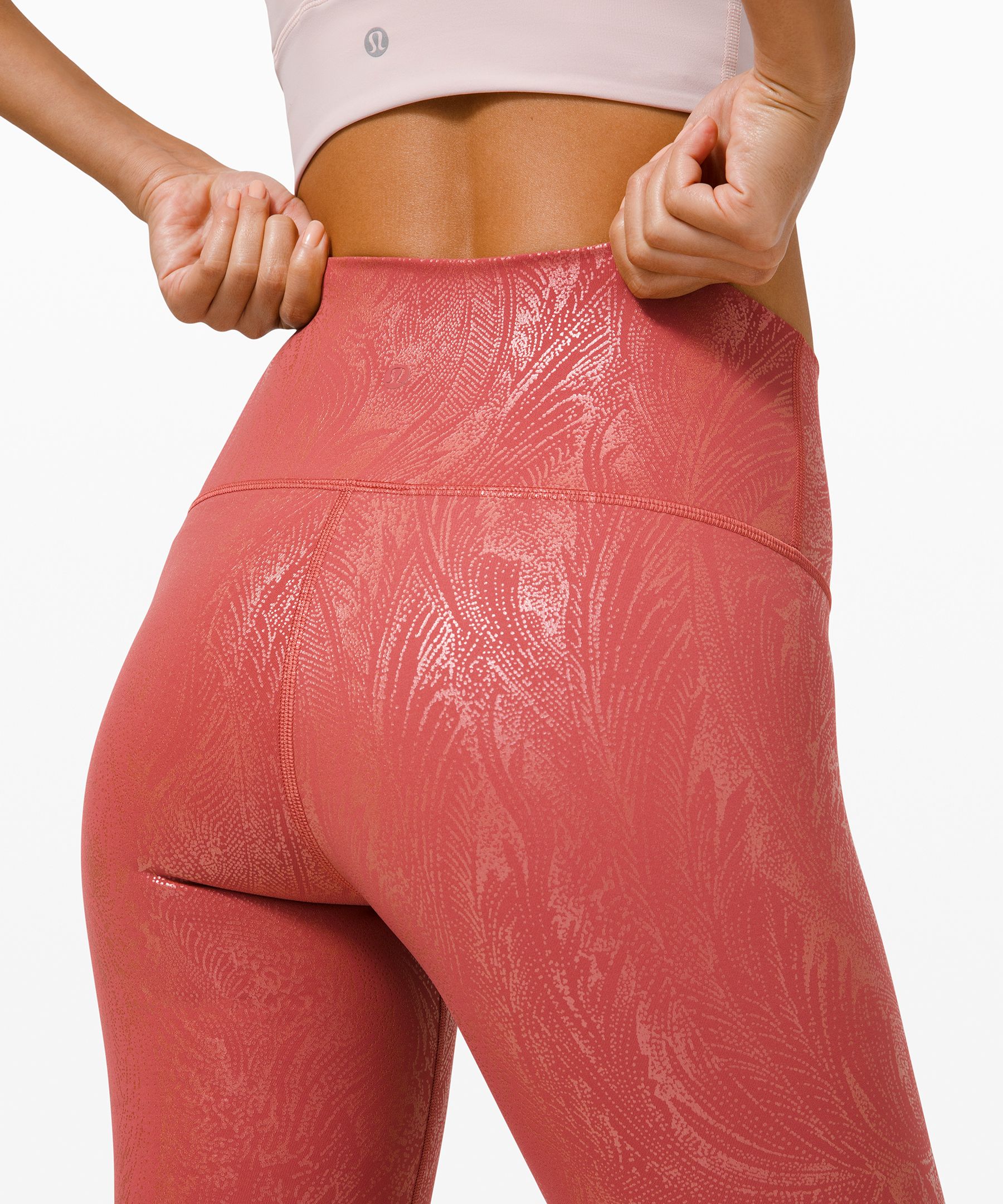 LULULEMON Wunder Under HR Tight 28 Shine Gold SPECIAL EDITION