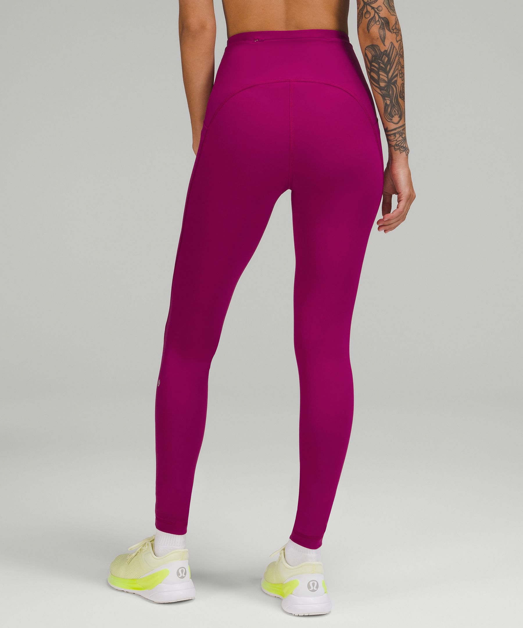 pink lululemon tights