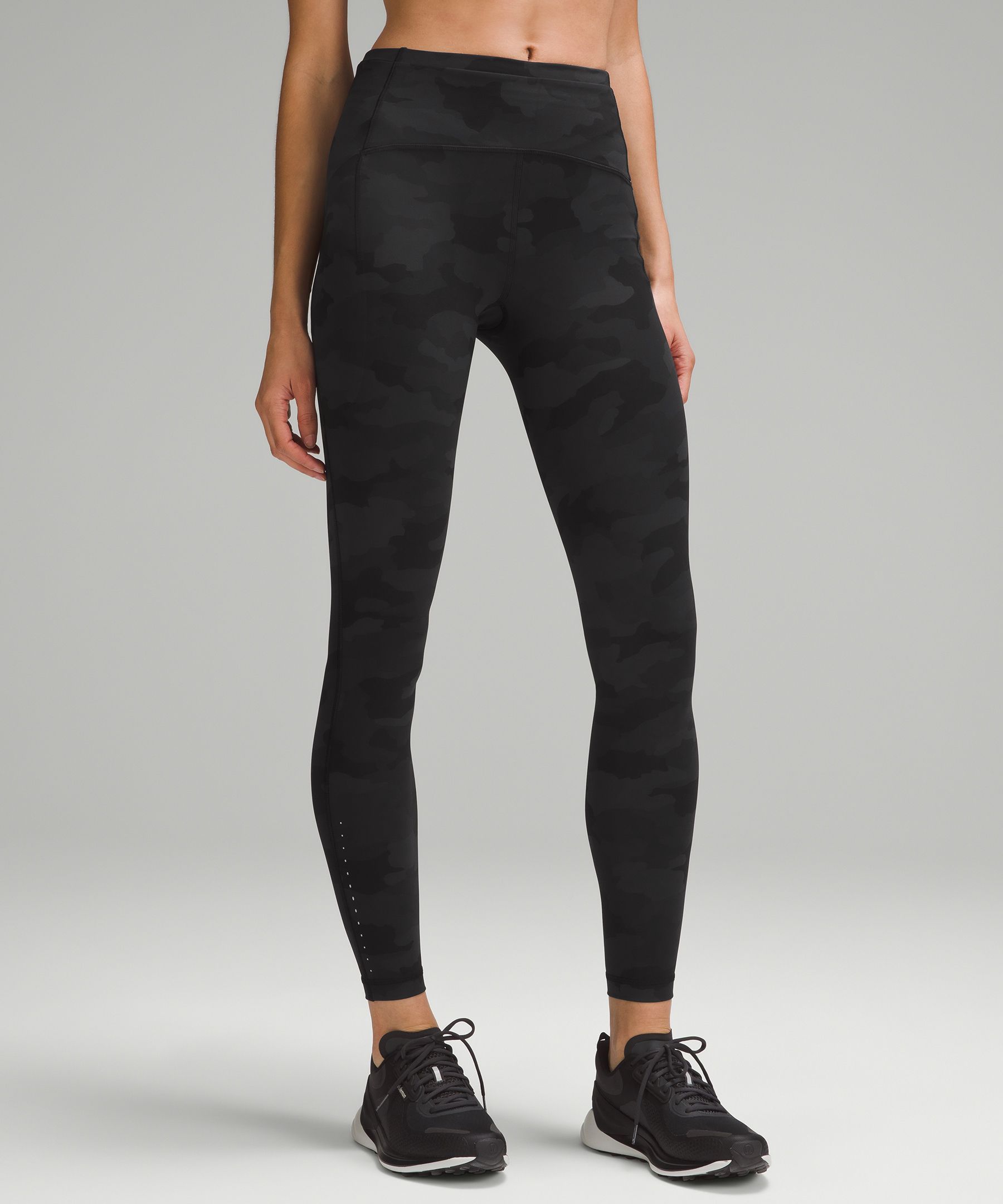 NWT~ $298 LULULEMON Speed Tight V Frozen Fizz REFLECTIVE Run Leggings Pants  4