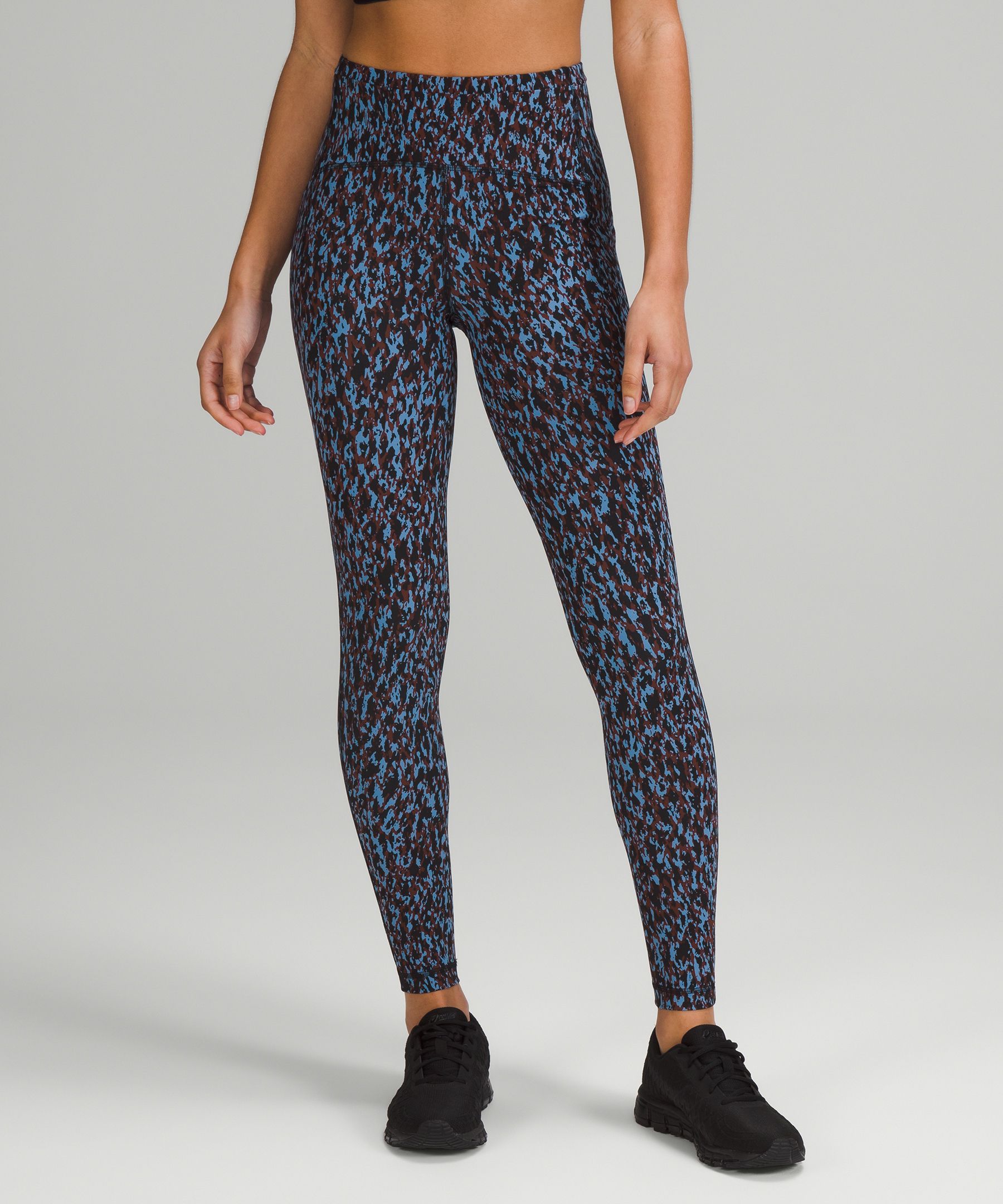 Lululemon Pushing Limits 7/8 Tight (Nulu 25) - Melanite - lulu