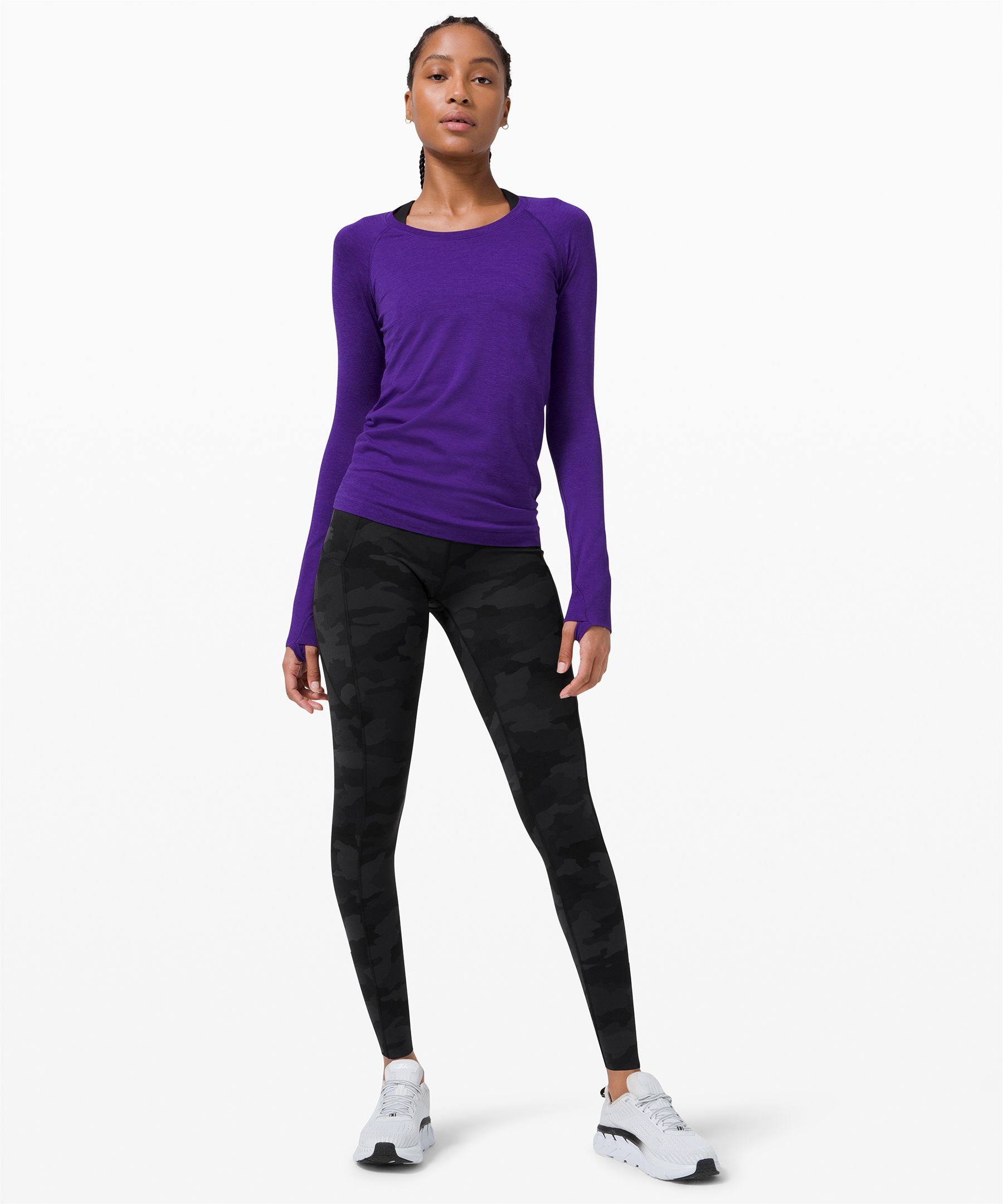 Fast and Free Brushed Fabric High-Rise Tight 28 - Lululemon