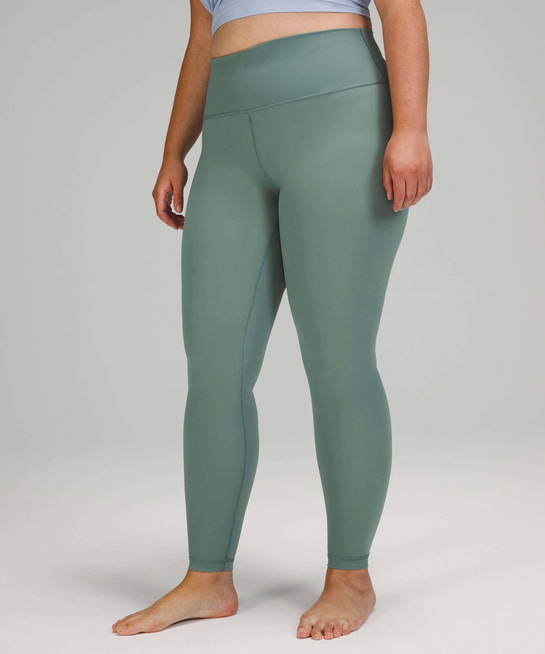 Lululemon Wunder Under High-rise Tights 28" Luxtreme In Tidewater Teal
