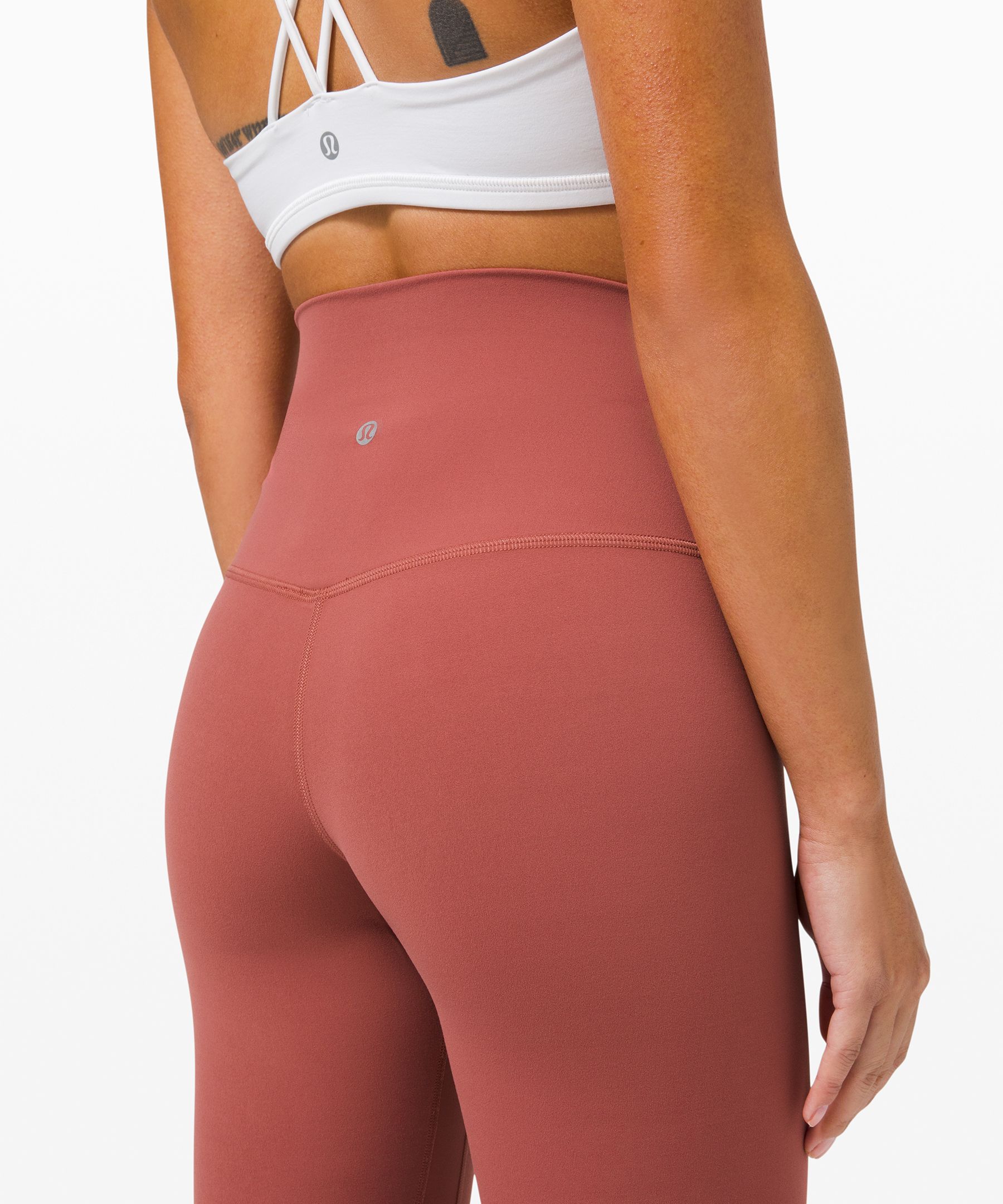 Lululemon Instill High-rise Leggings 25 In Smoky Red