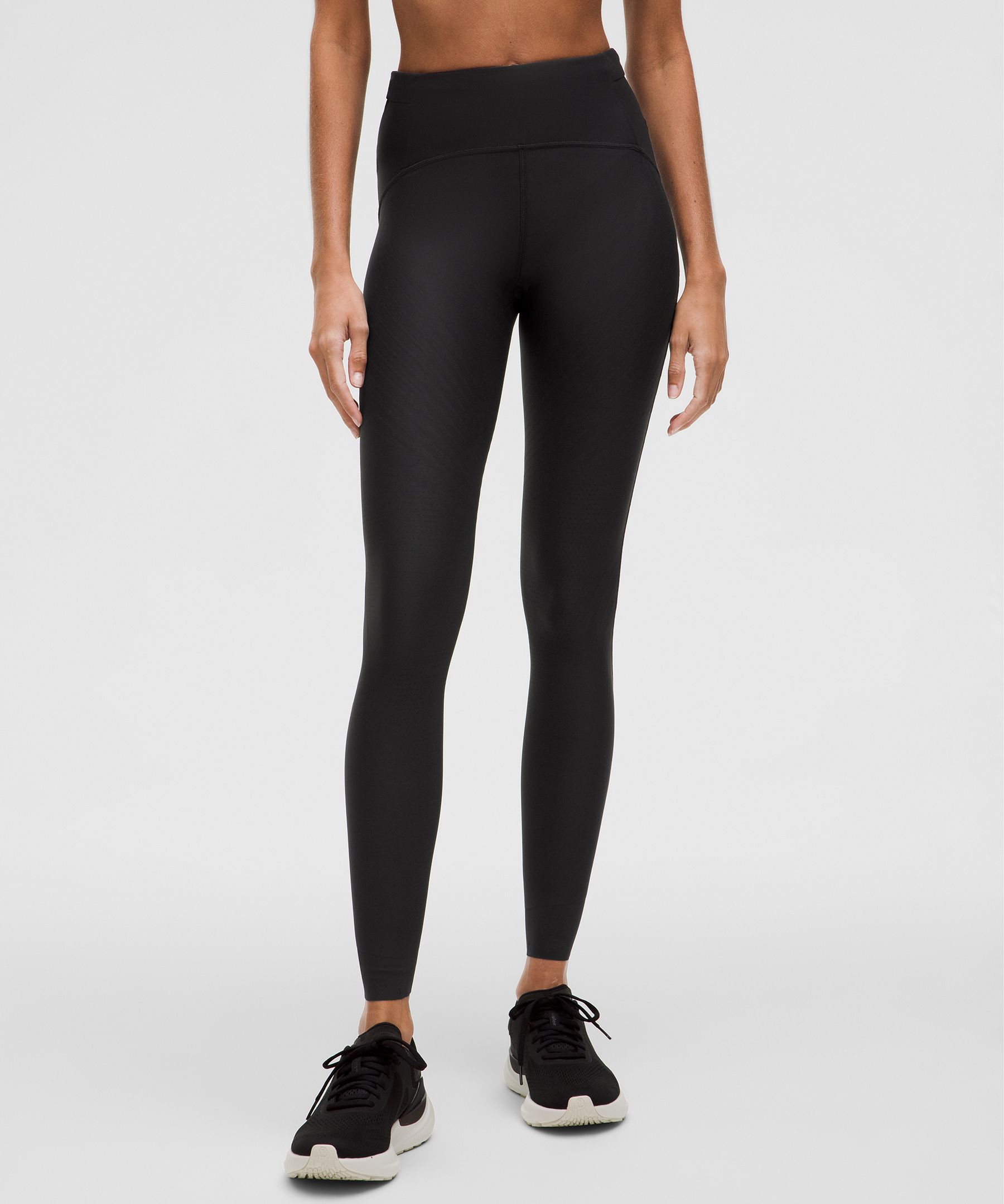 New Lululemon Zone In Tights Leggings Dark Slate Grey Yoga- Size 8