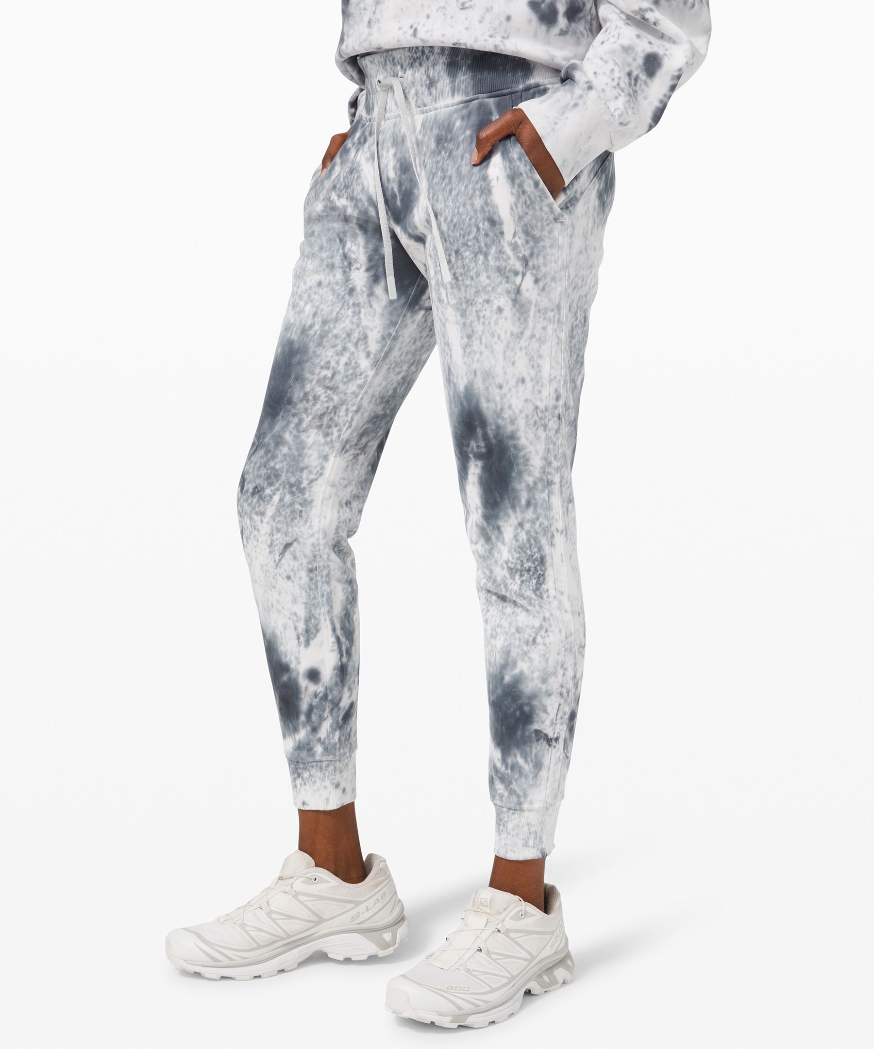 Lululemon Warm Down Jogger Ii In Heathered Core Medium Grey