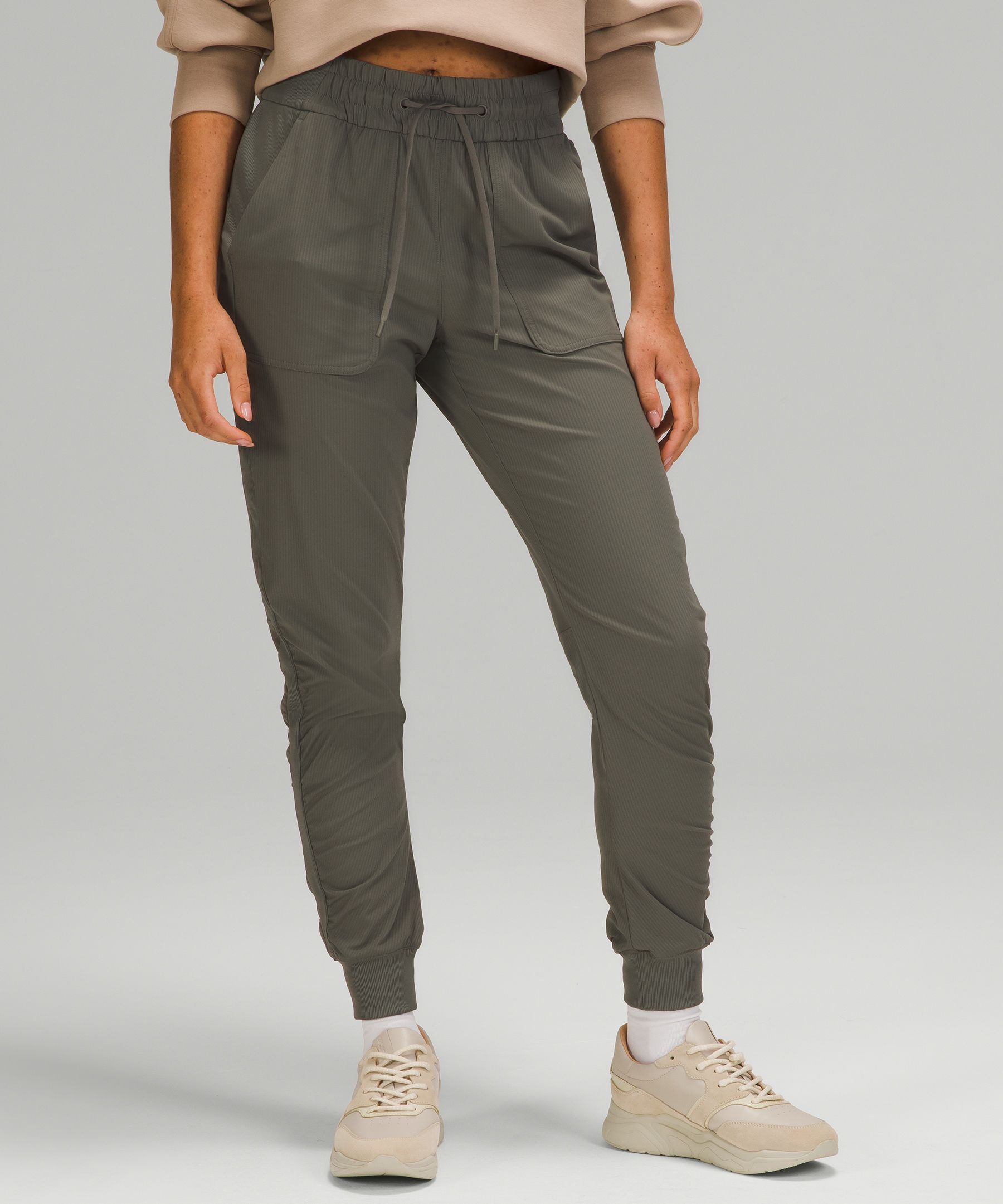 Lululemon Beyond The Studio Joggers In Grey Sage