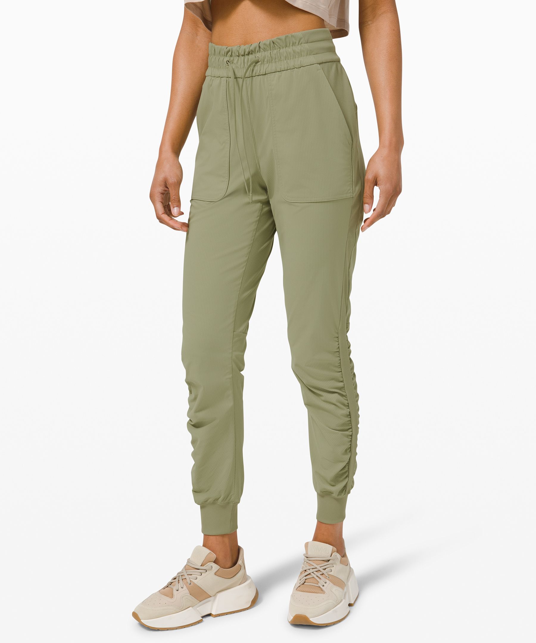 Lululemon Beyond The Studio Joggers In Rosemary Green