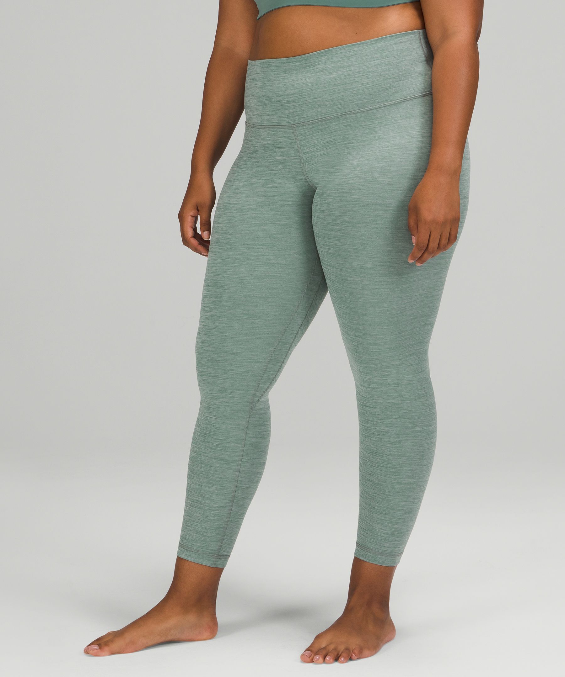 Lululemon Align™ High-rise Pants 25" In Heathered Tidewater Teal