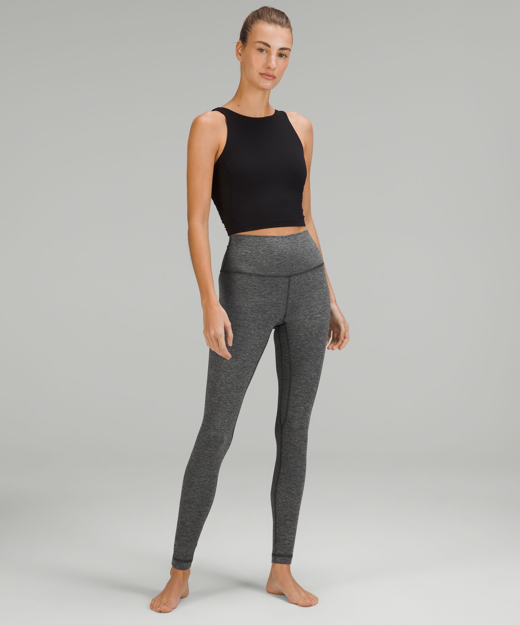 Lululemon black leggings hot sale size 4