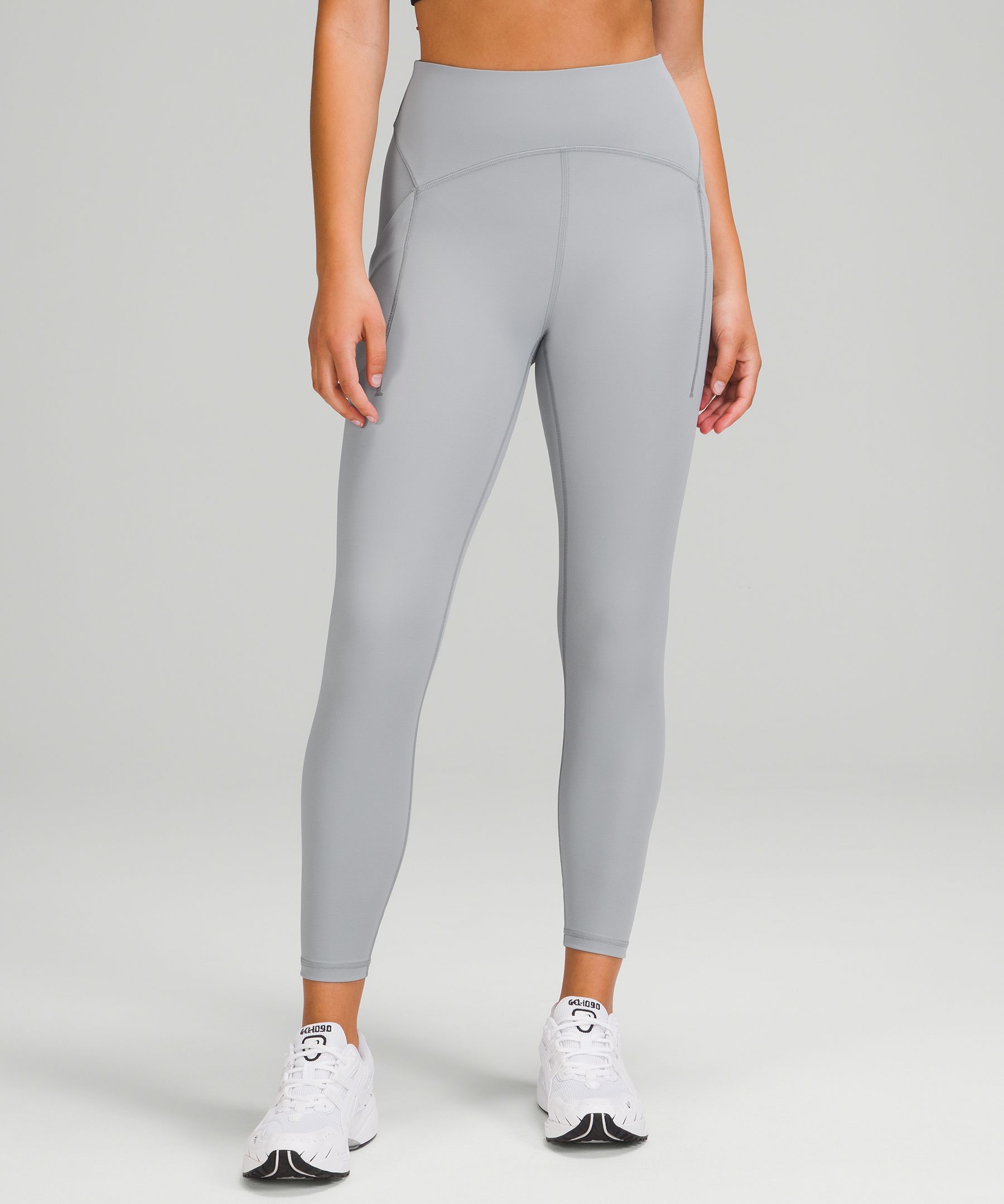 Light grey outlet lulu leggings