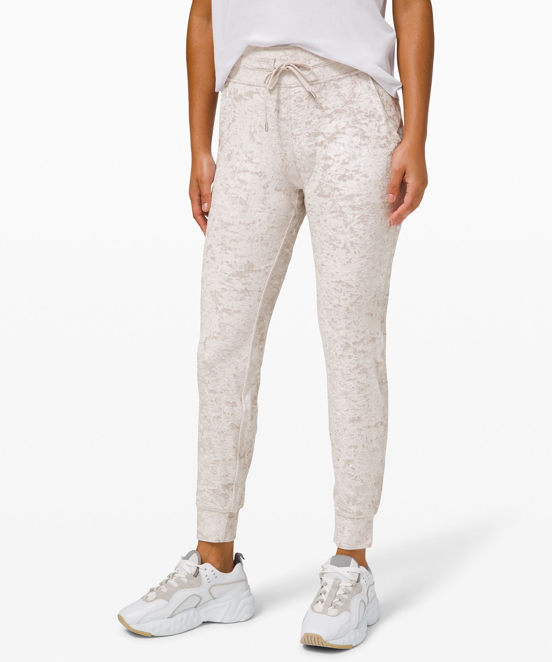 lululemon white joggers