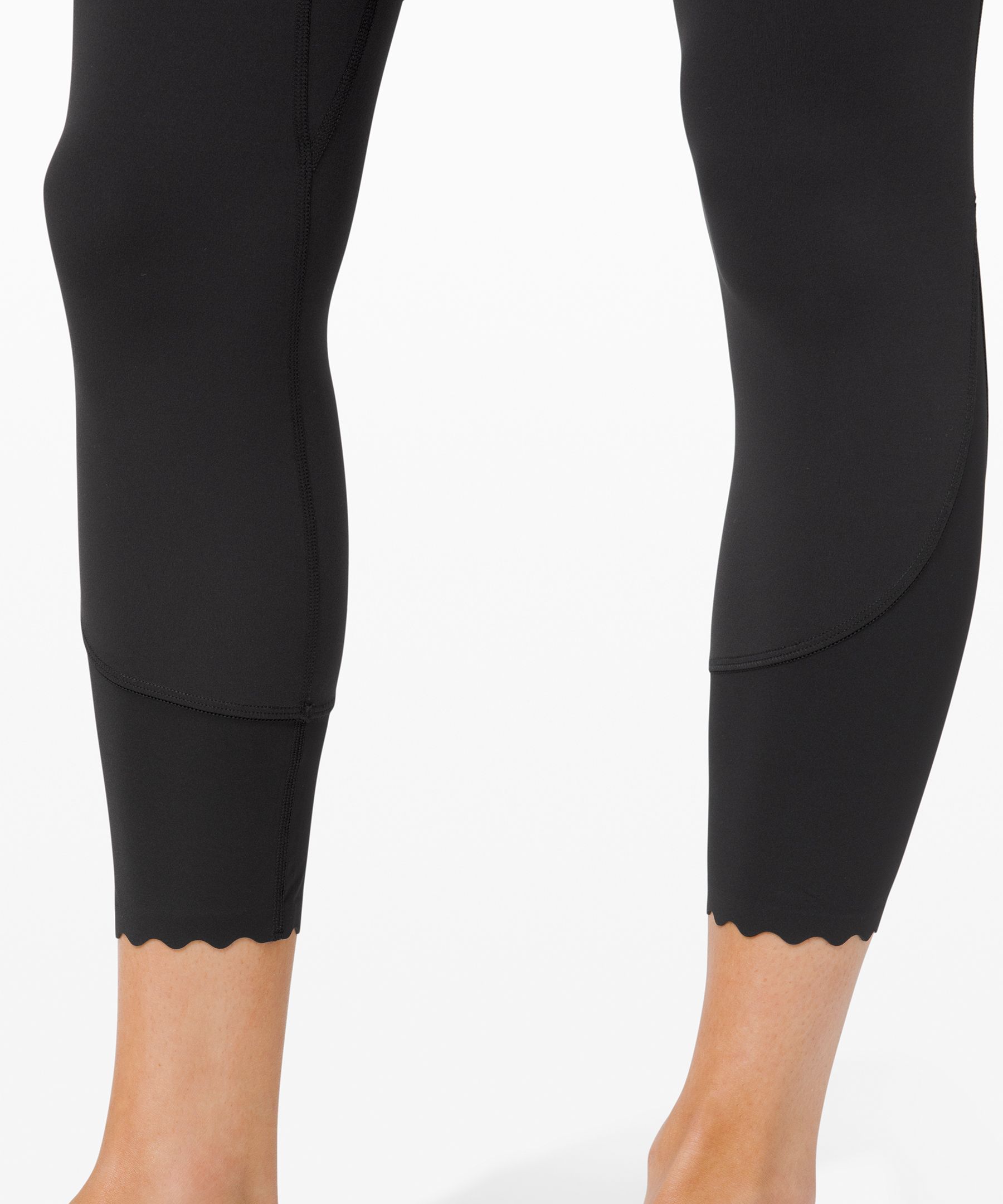 lululemon pants with scalloped bottom