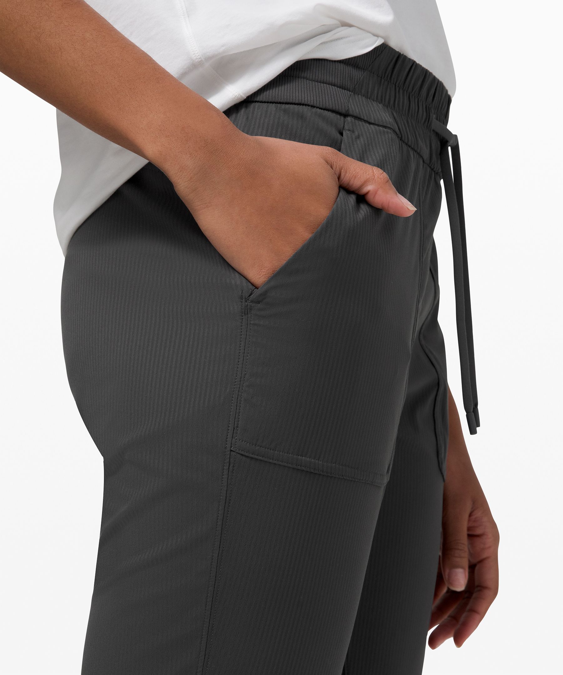 Lululemon Beyond the Studio Pant Slim - Black - lulu fanatics