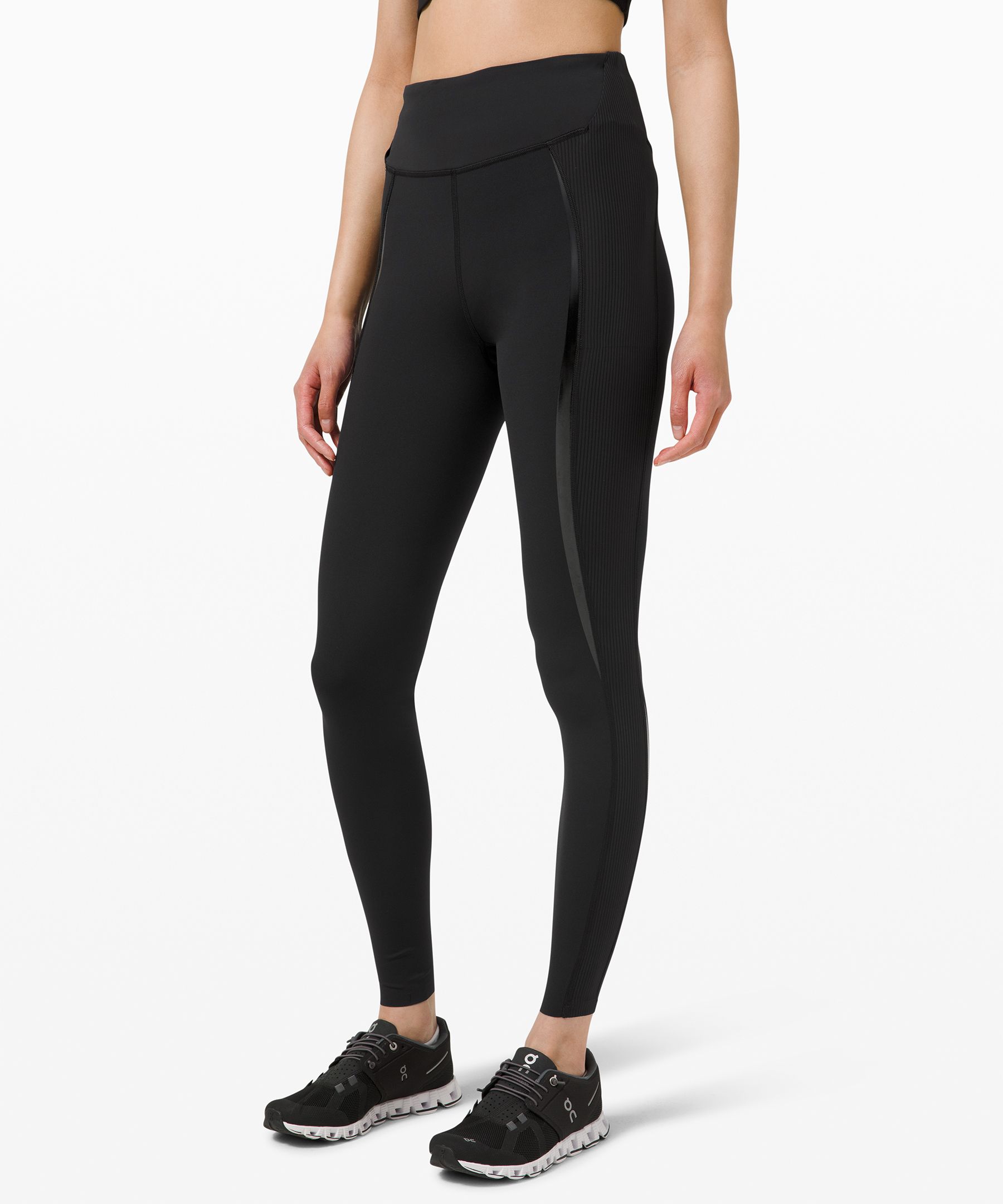 Lululemon Gloss Trim Nulux Run Super High-Rise Tight Legging 28