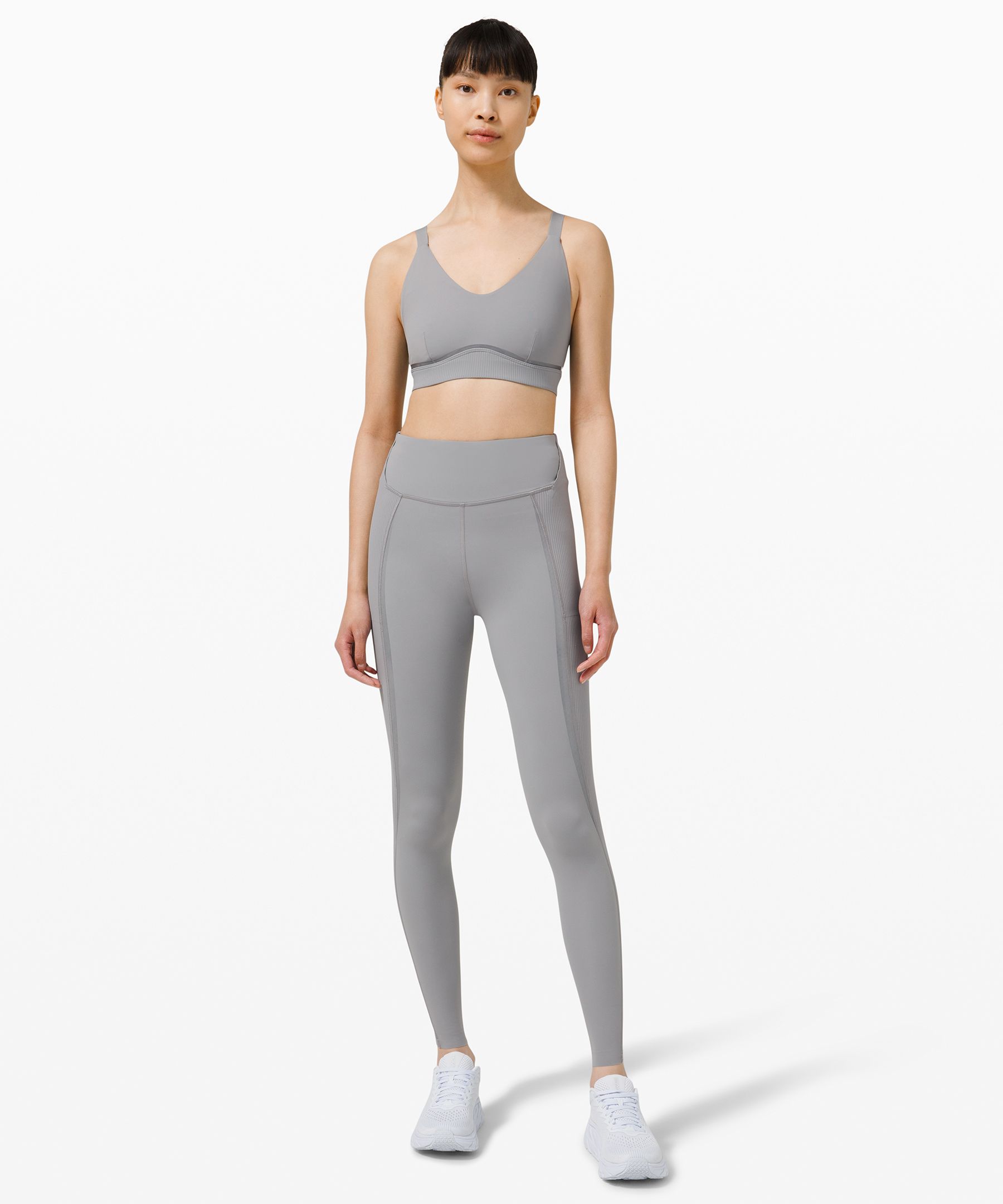 Lululemon Align Super-High-Rise Ribbed-Trim Tight Leggings – 28 - ShopStyle