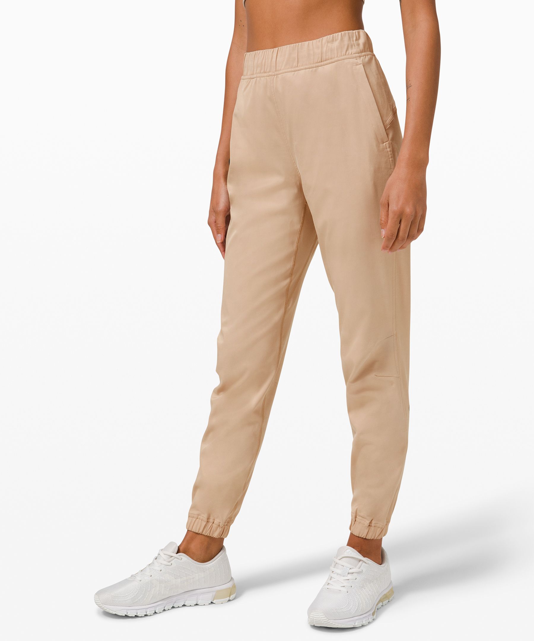 Lululemon Adapted State High-rise Joggers In Cafe Au Lait